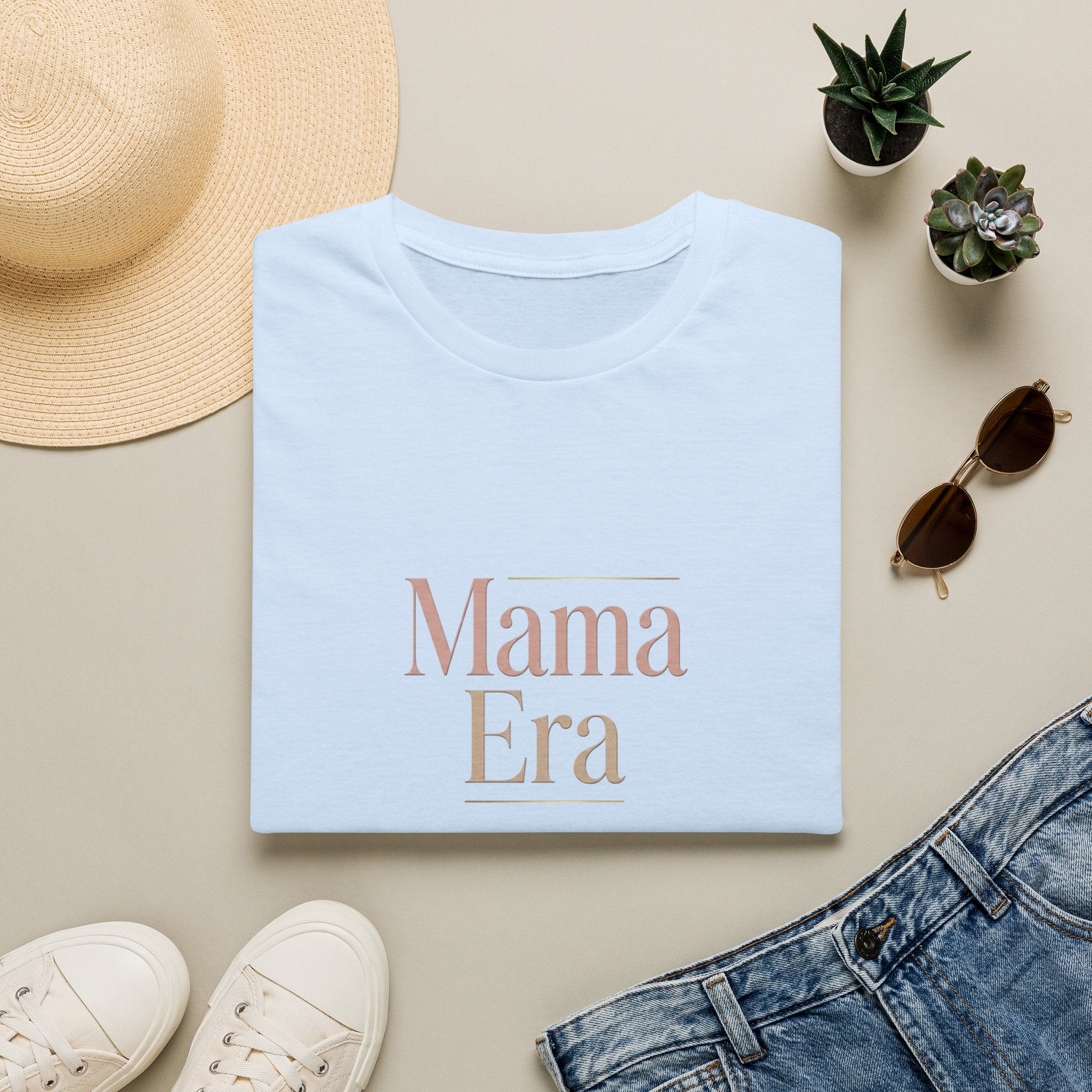 Mama Era T-Shirt | Minimal Script Mom Shirt