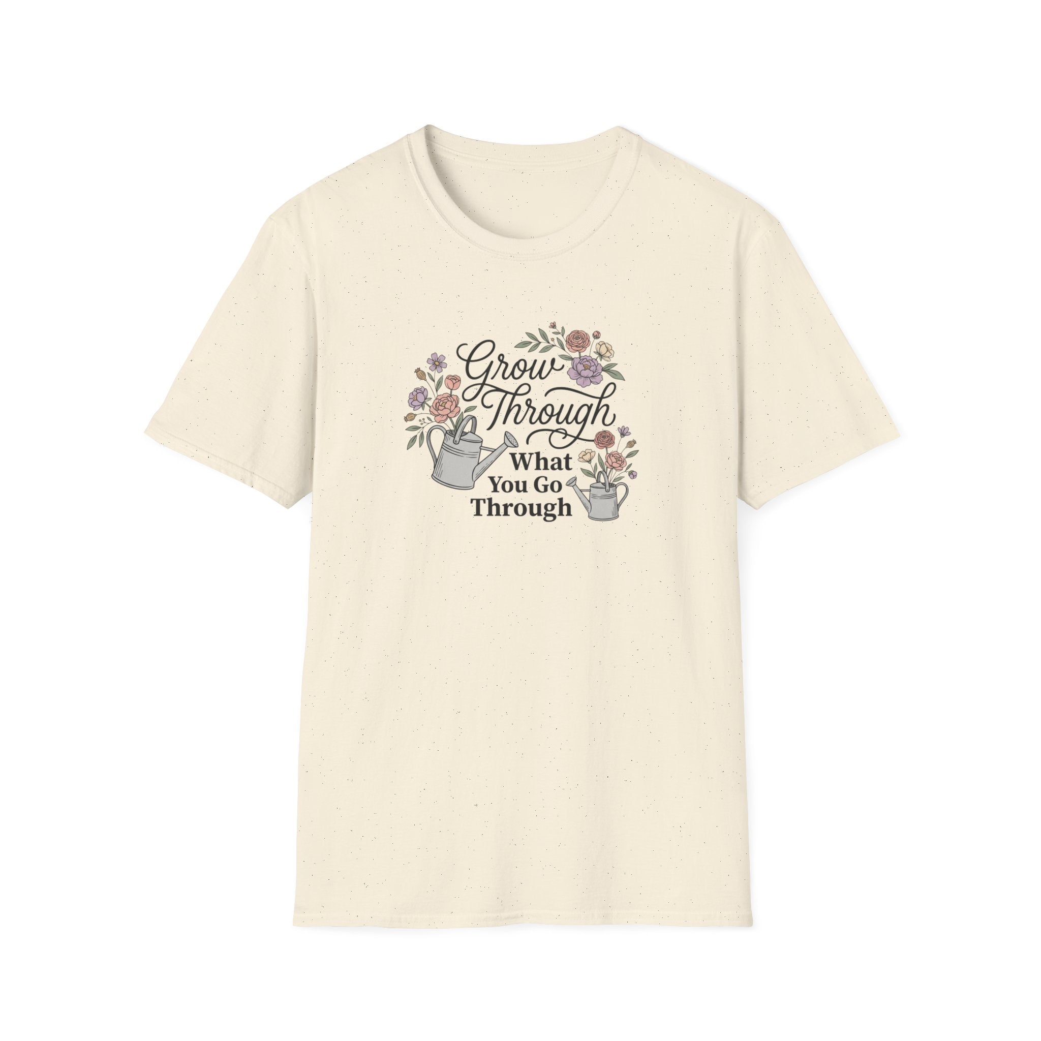 Grow Through What You Go Through Floral T-Shirt