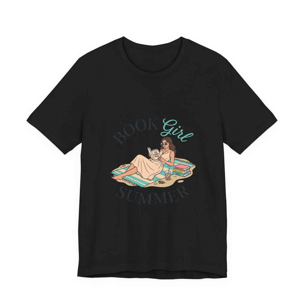 Book Girl Summer Tee | BookTok reading, beach reads, bookish summer aesthetic