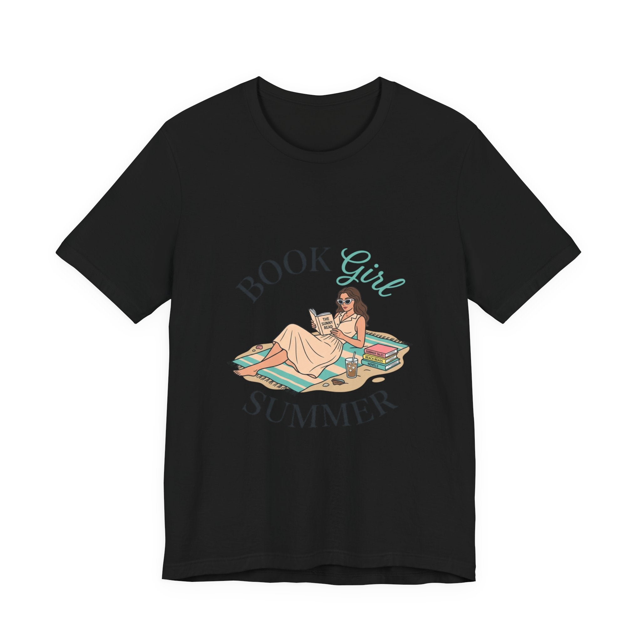 Book Girl Summer Tee | BookTok reading, beach reads, bookish summer aesthetic