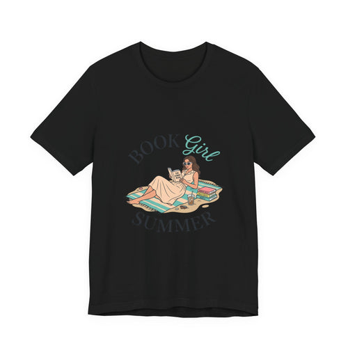 Book Girl Summer Tee | BookTok reading, beach reads, bookish summer aesthetic
