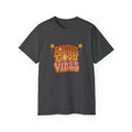 Positive Good Vibes shirt | Retro Smiley Typography Tee