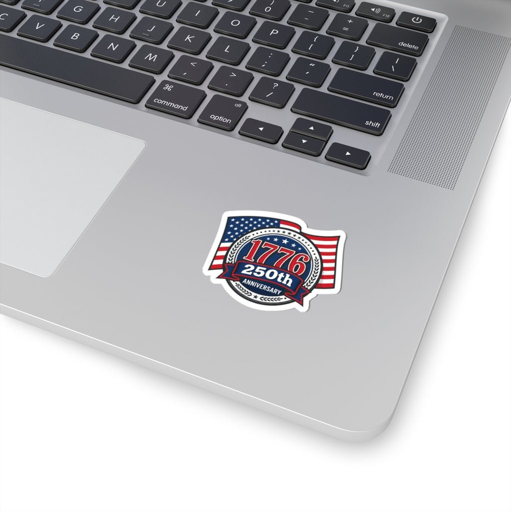 1776 250th Anniversary Sticker | Patriotic July 4th, Vintage Americana