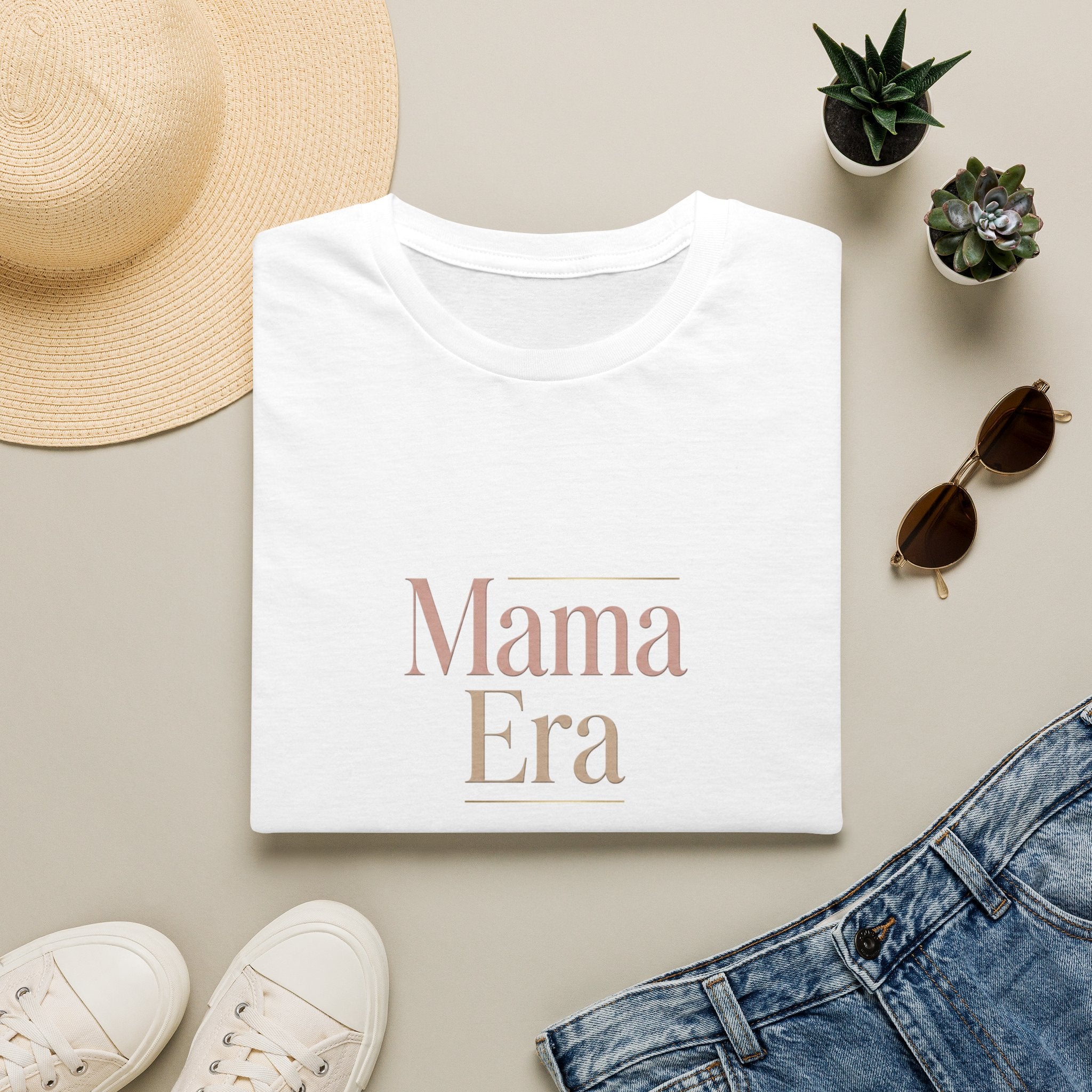 Mama Era T-Shirt | Minimal Script Mom Shirt