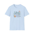 Saltwater Heals Everything T-Shirt | Beach Seashell Starfish Design