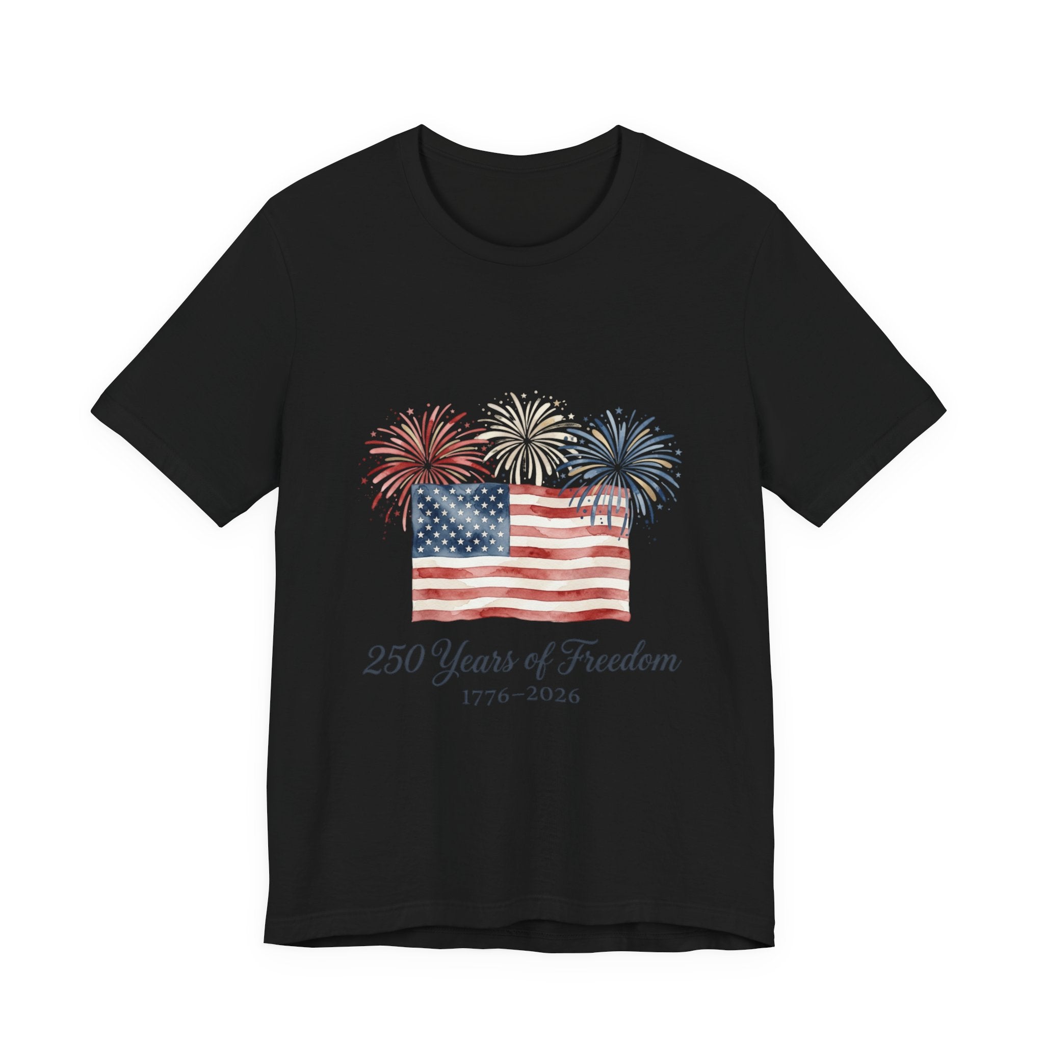 250 Years of Freedom T-Shirt | Faith-Based Patriotic July 4th, Vintage Americana