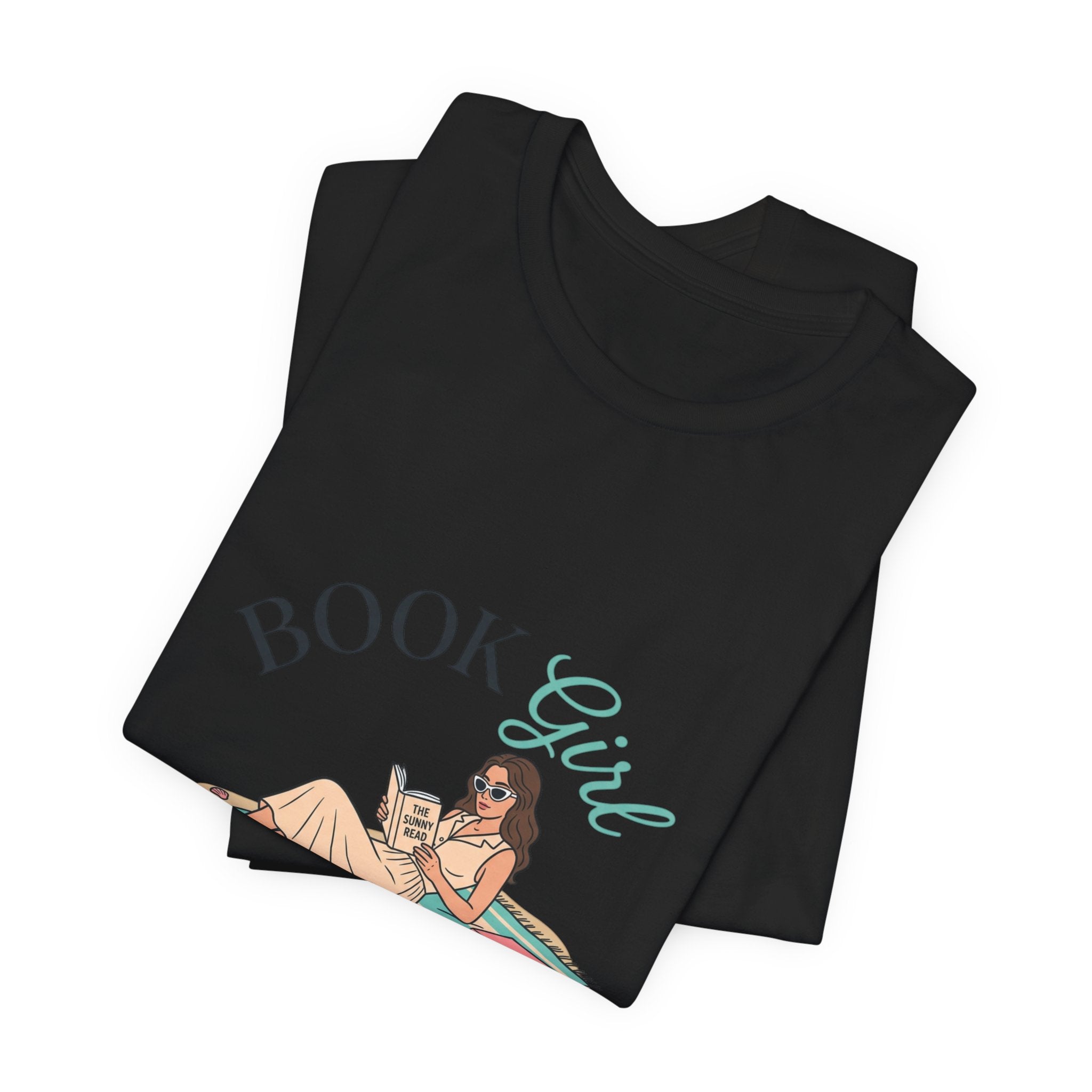 Book Girl Summer Tee | BookTok reading, beach reads, bookish summer aesthetic