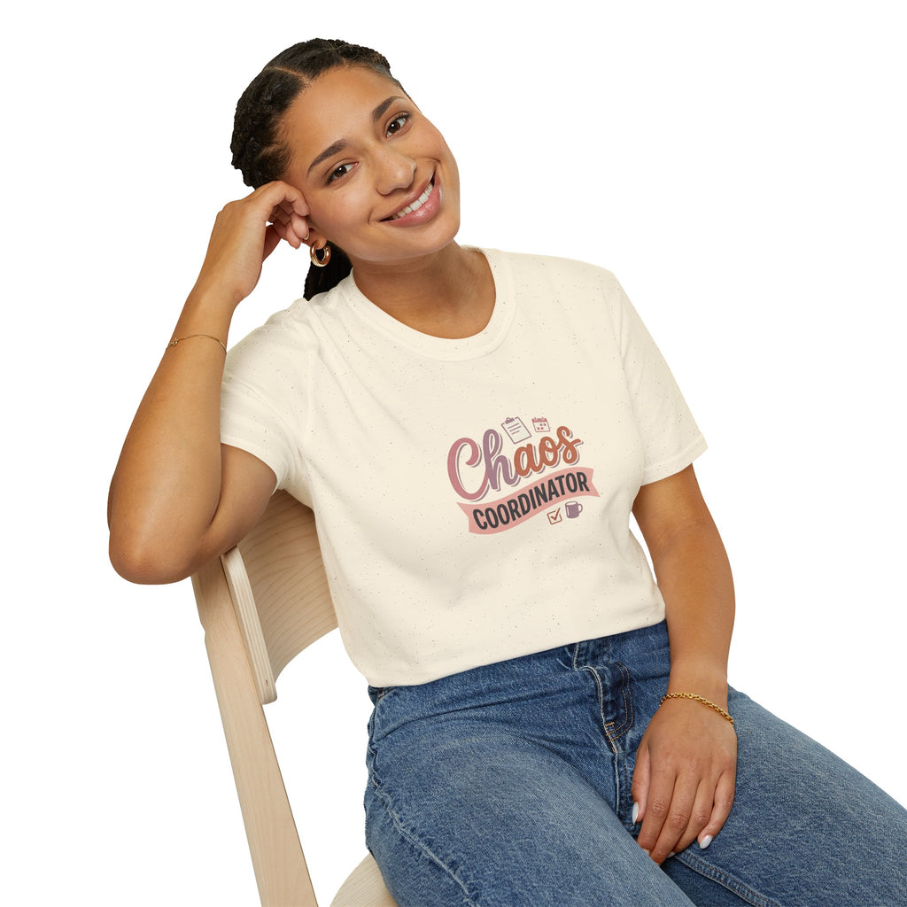 Chaos Coordinator T-Shirt | Funny Organizer Office Mom Design