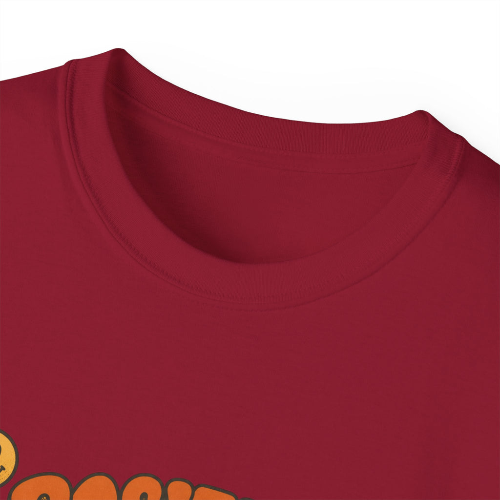 Positive Good Vibes shirt | Retro Smiley Typography Tee