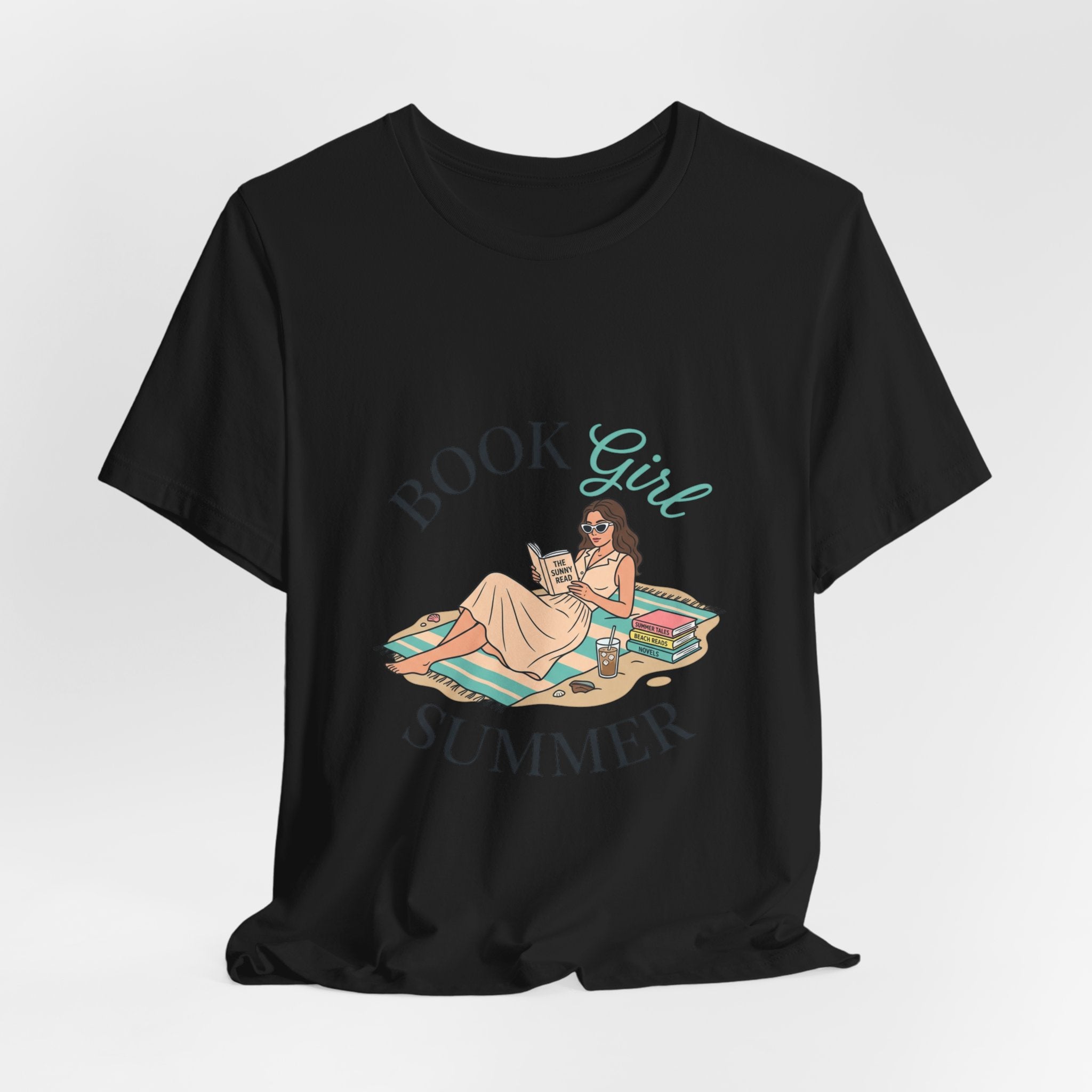 Book Girl Summer Tee | BookTok reading, beach reads, bookish summer aesthetic