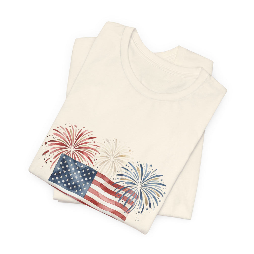 250 Years of Freedom T-Shirt | Faith-Based Patriotic July 4th, Vintage Americana