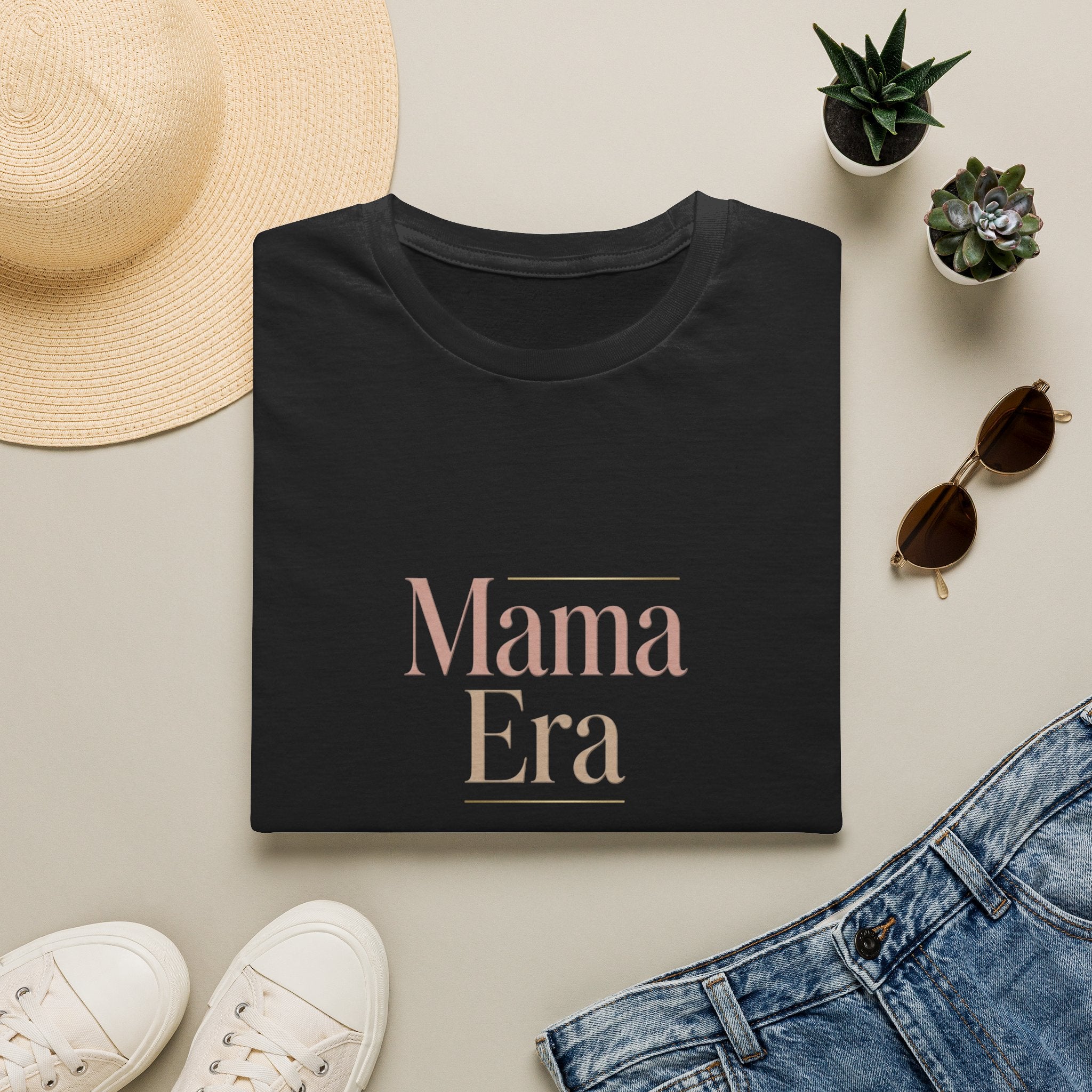 Mama Era T-Shirt | Minimal Script Mom Shirt