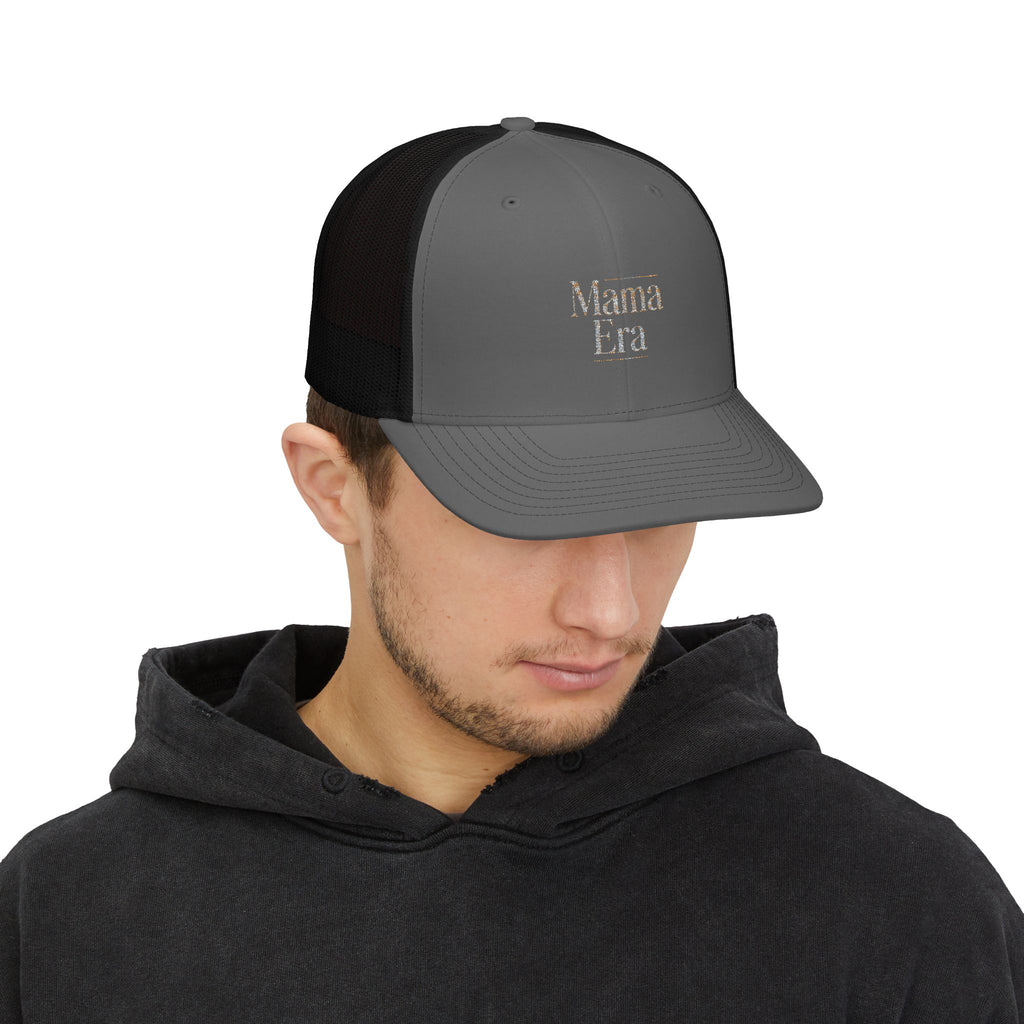 Mama Era Snapback Trucker Hat — Embroidered Mom Lifestyle Cap