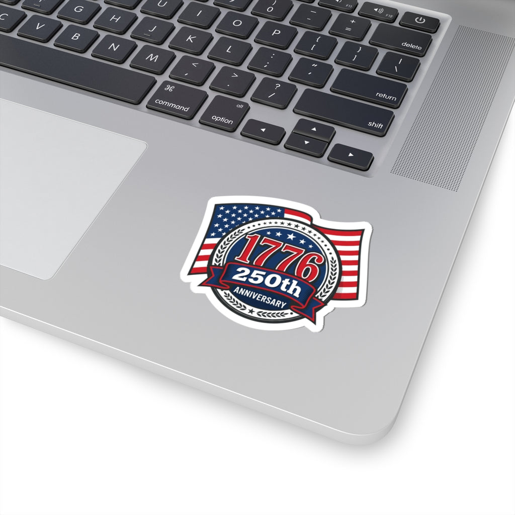 1776 250th Anniversary Sticker | Patriotic July 4th, Vintage Americana
