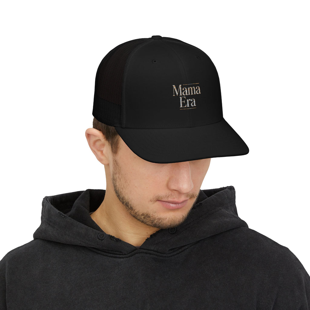 Mama Era Snapback Trucker Hat — Embroidered Mom Lifestyle Cap