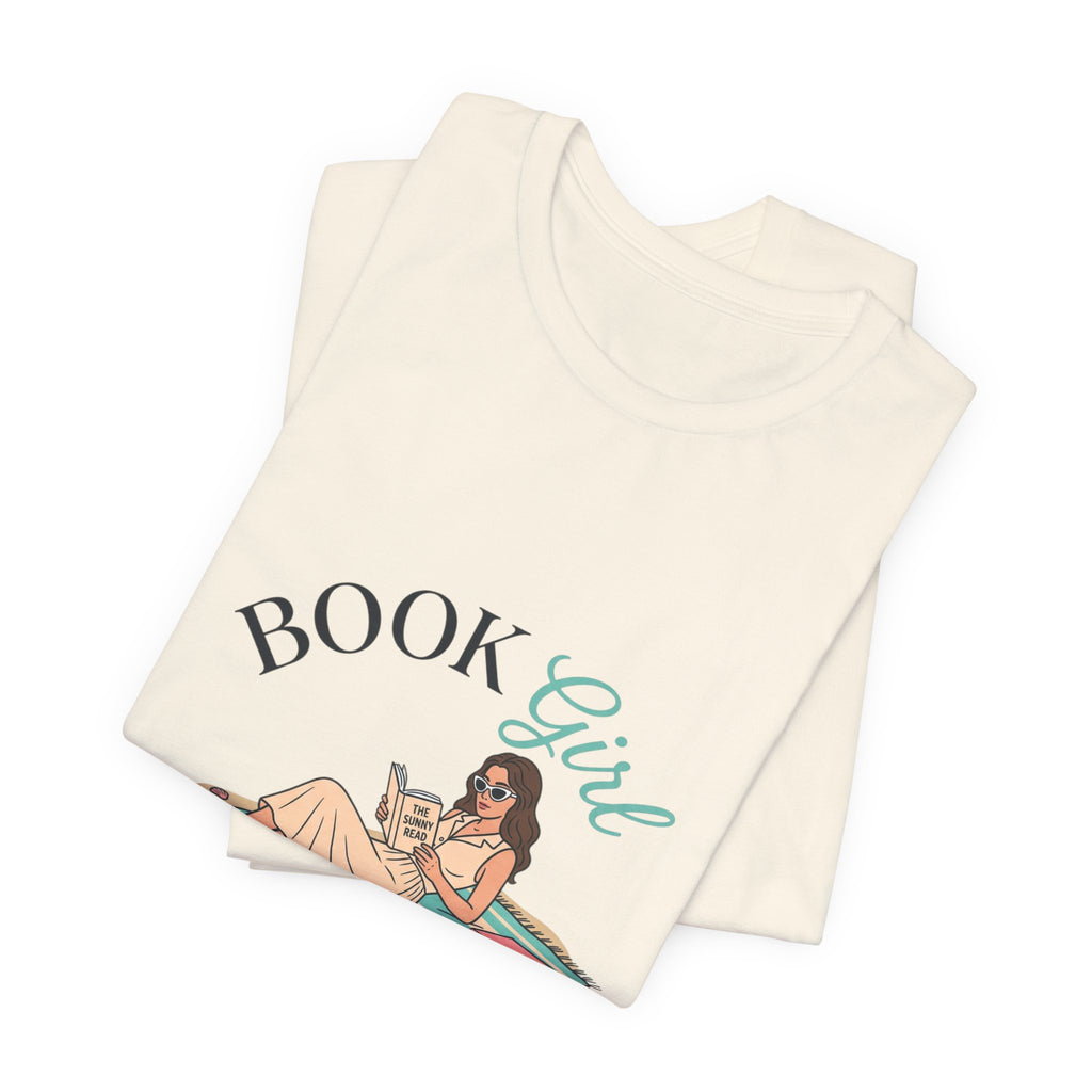 Book Girl Summer Tee | BookTok reading, beach reads, bookish summer aesthetic