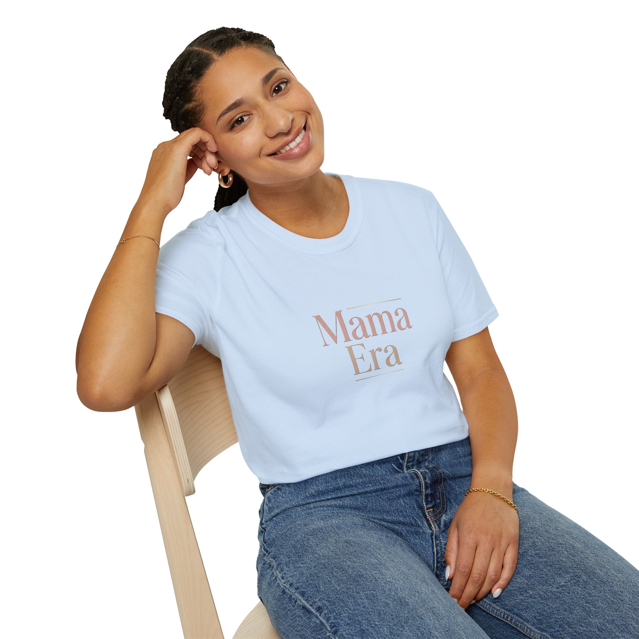 Mama Era T-Shirt | Minimal Script Mom Shirt