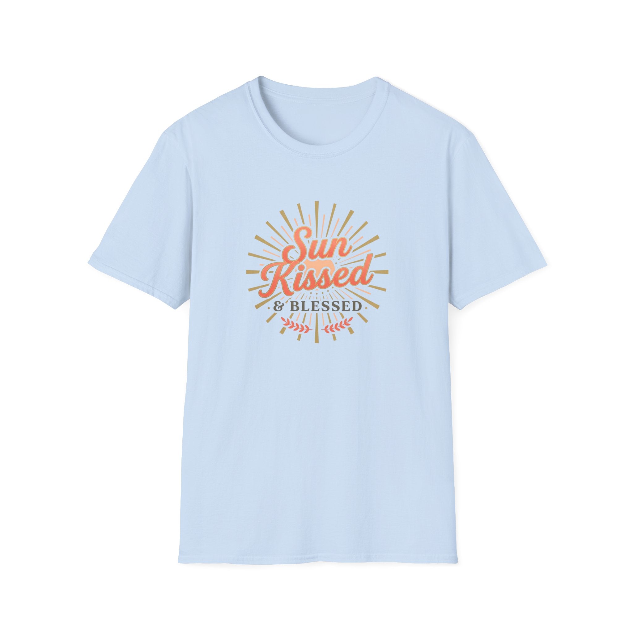 Sun-Kissed & Blessed T-Shirt — Beachy Summer Graphic Tee
