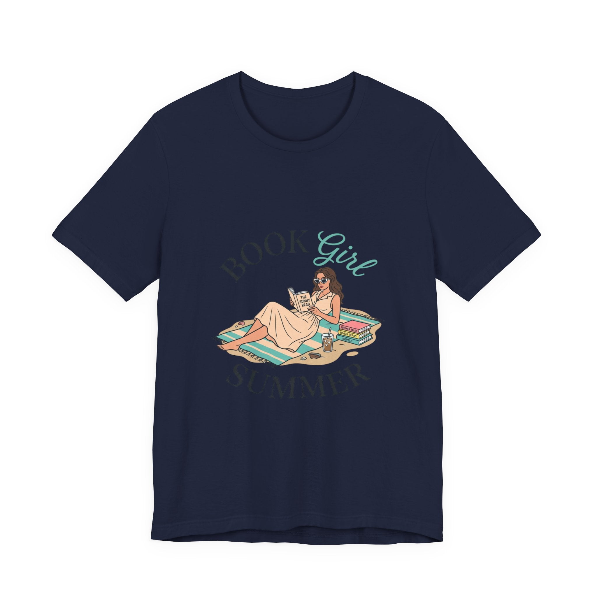 Book Girl Summer Tee | BookTok reading, beach reads, bookish summer aesthetic