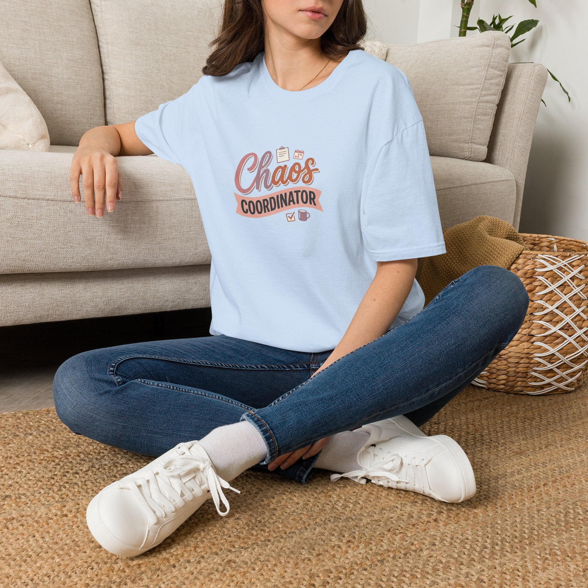 Chaos Coordinator T-Shirt | Funny Organizer Office Mom Design