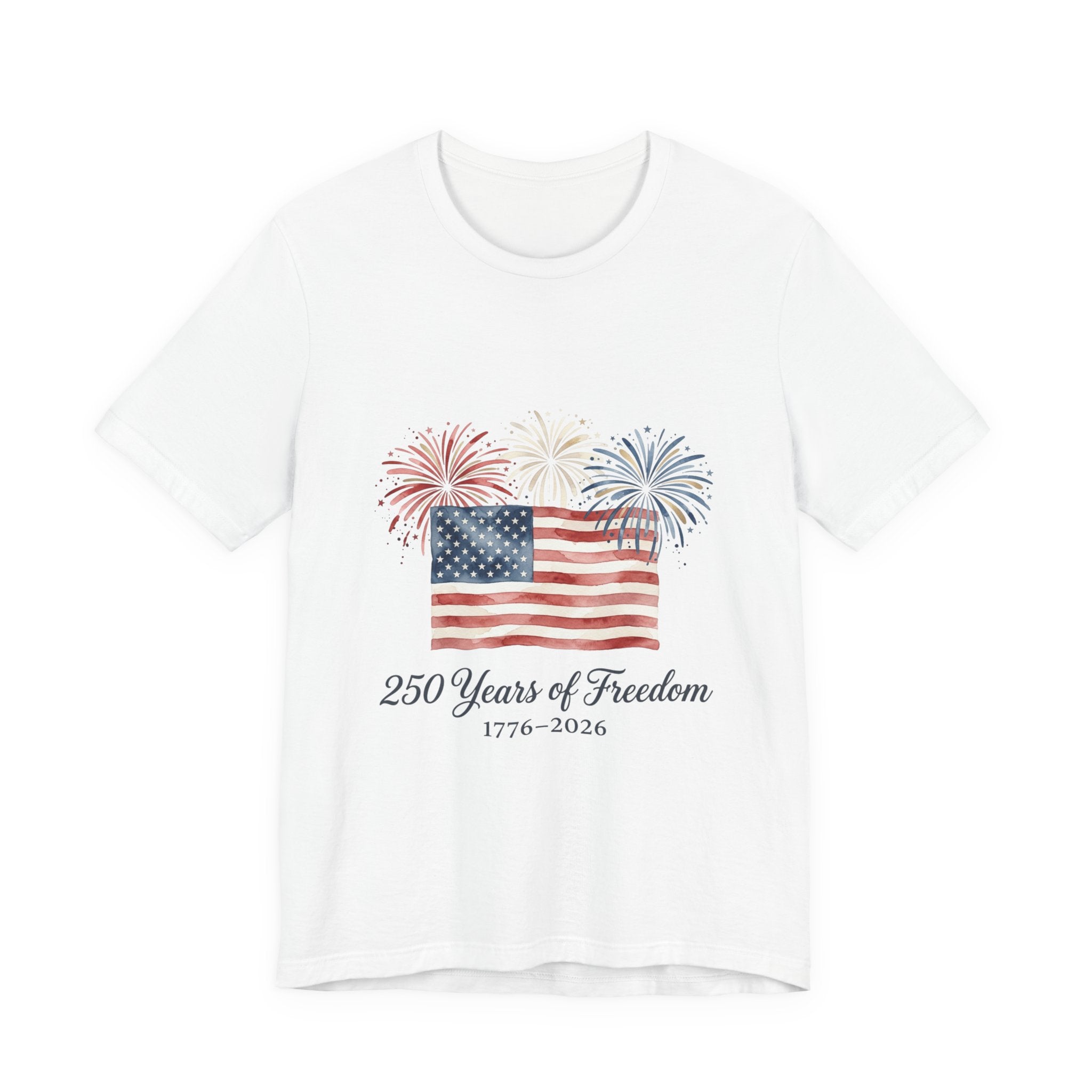 250 Years of Freedom T-Shirt | Faith-Based Patriotic July 4th, Vintage Americana