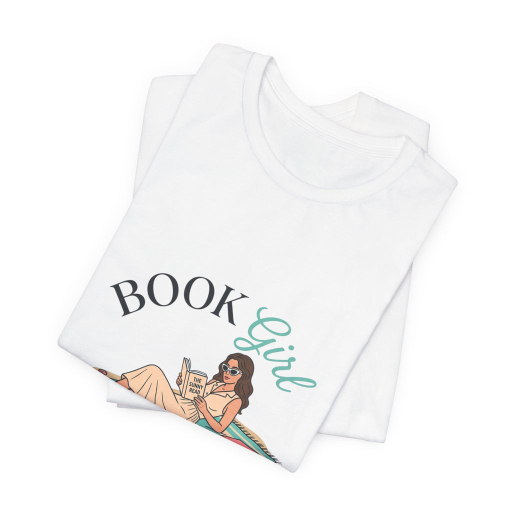 Book Girl Summer Tee | BookTok reading, beach reads, bookish summer aesthetic
