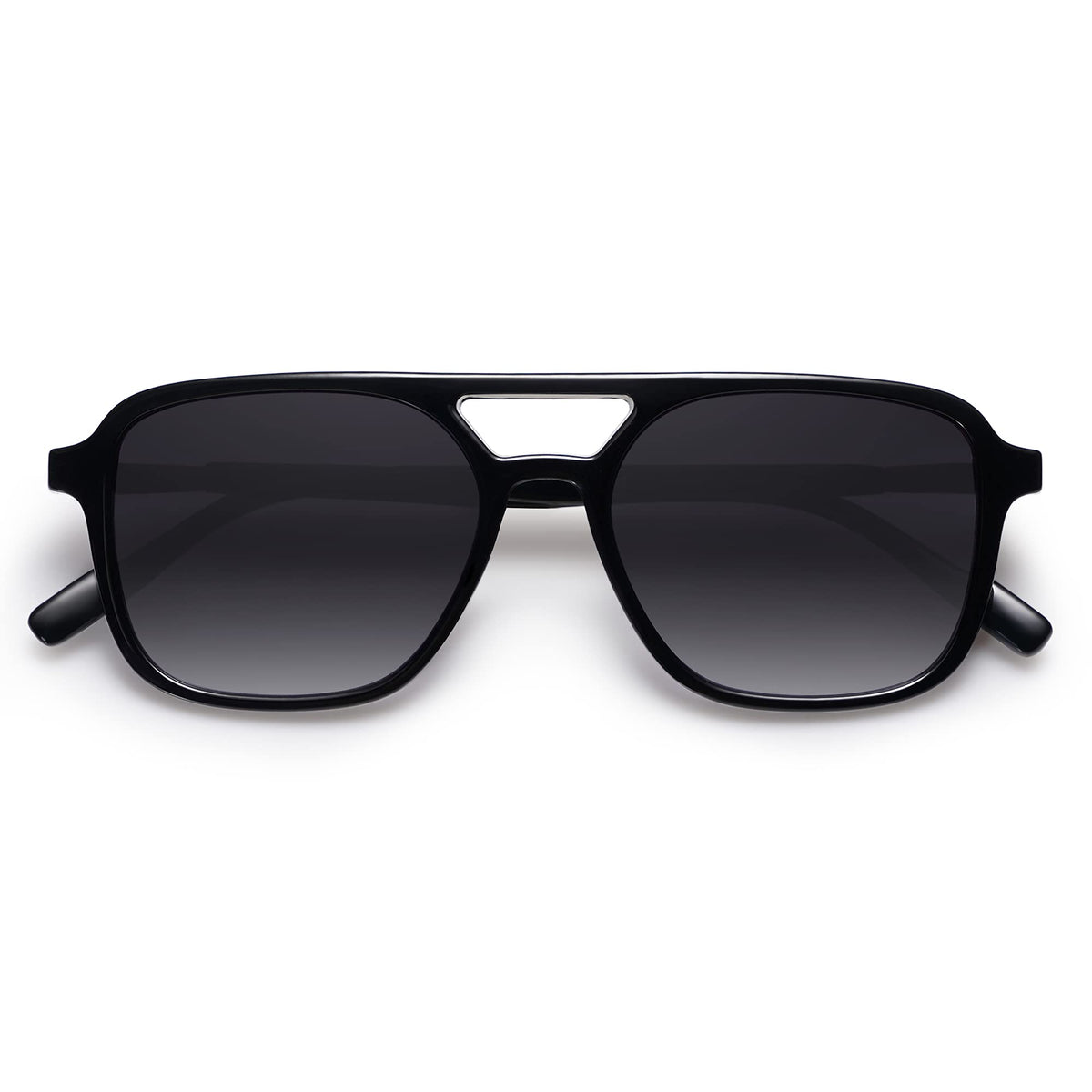 SOJOS Retro Aviator Sunglasses Womens Mens,Trendy Rectangle Shades SJ2202