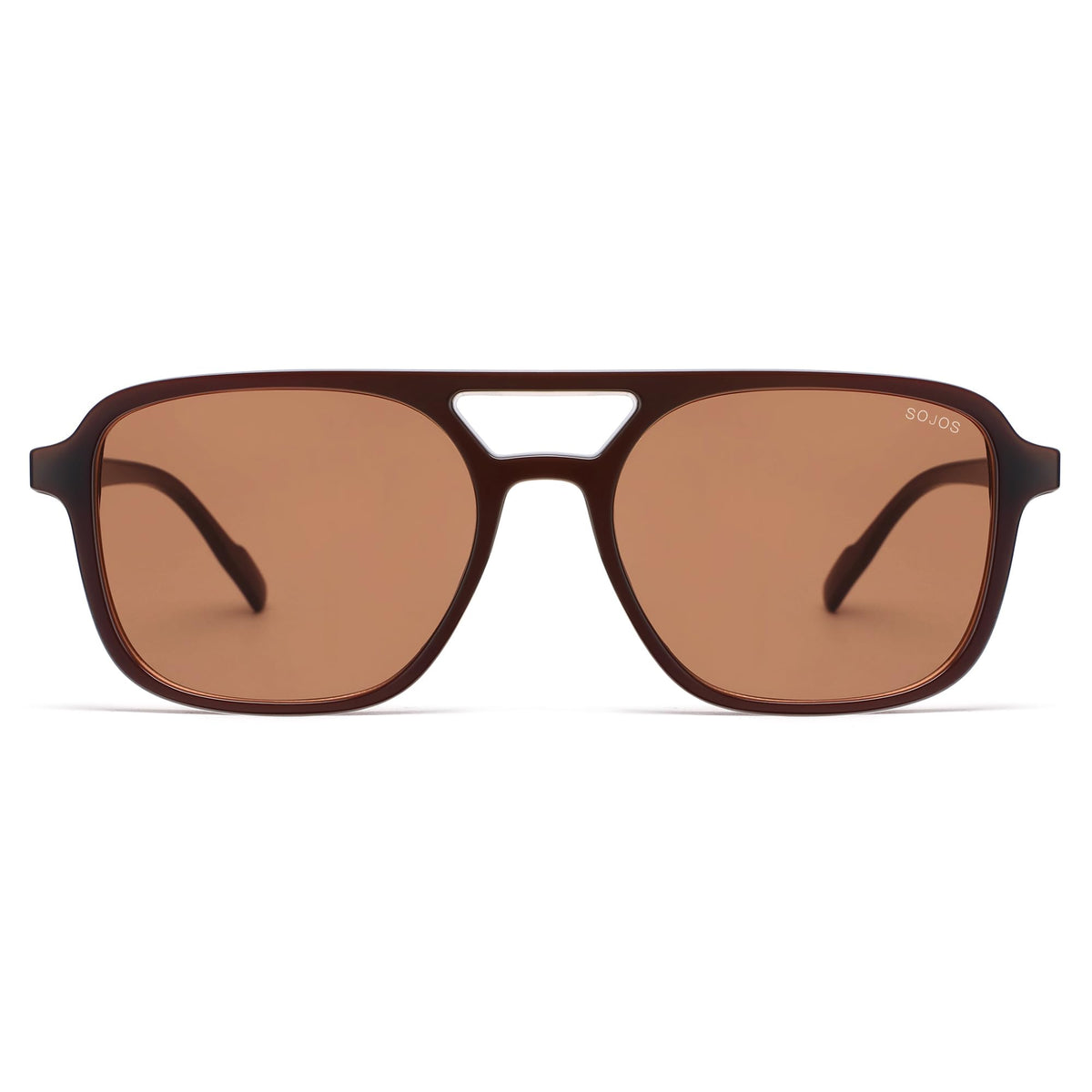 SOJOS Retro Aviator Sunglasses Womens Mens,Trendy Rectangle Shades SJ2202