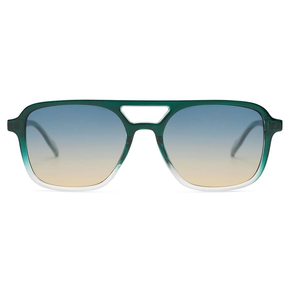 SOJOS Retro Aviator Sunglasses Womens Mens,Trendy Rectangle Shades SJ2202