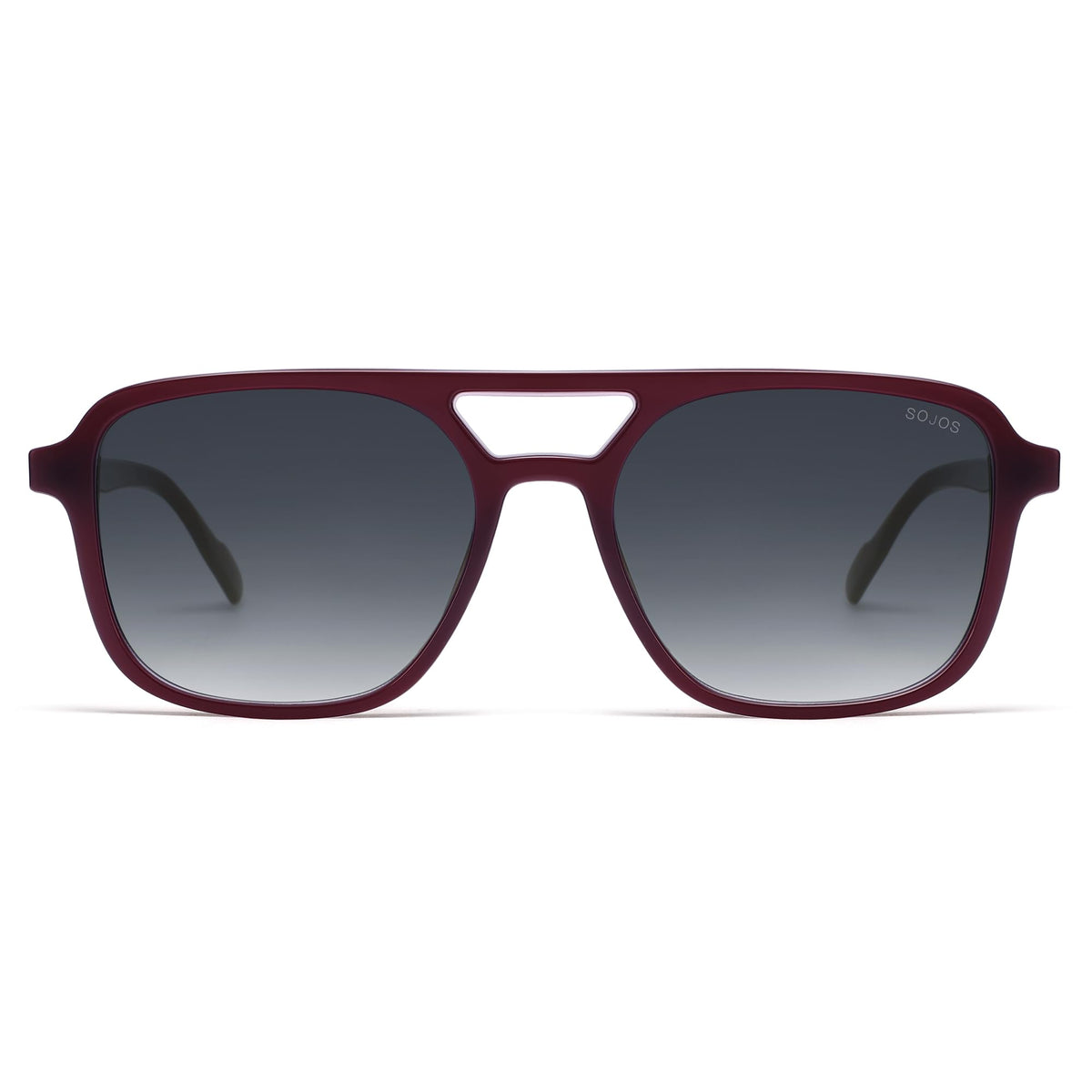 SOJOS Retro Aviator Sunglasses Womens Mens,Trendy Rectangle Shades SJ2202