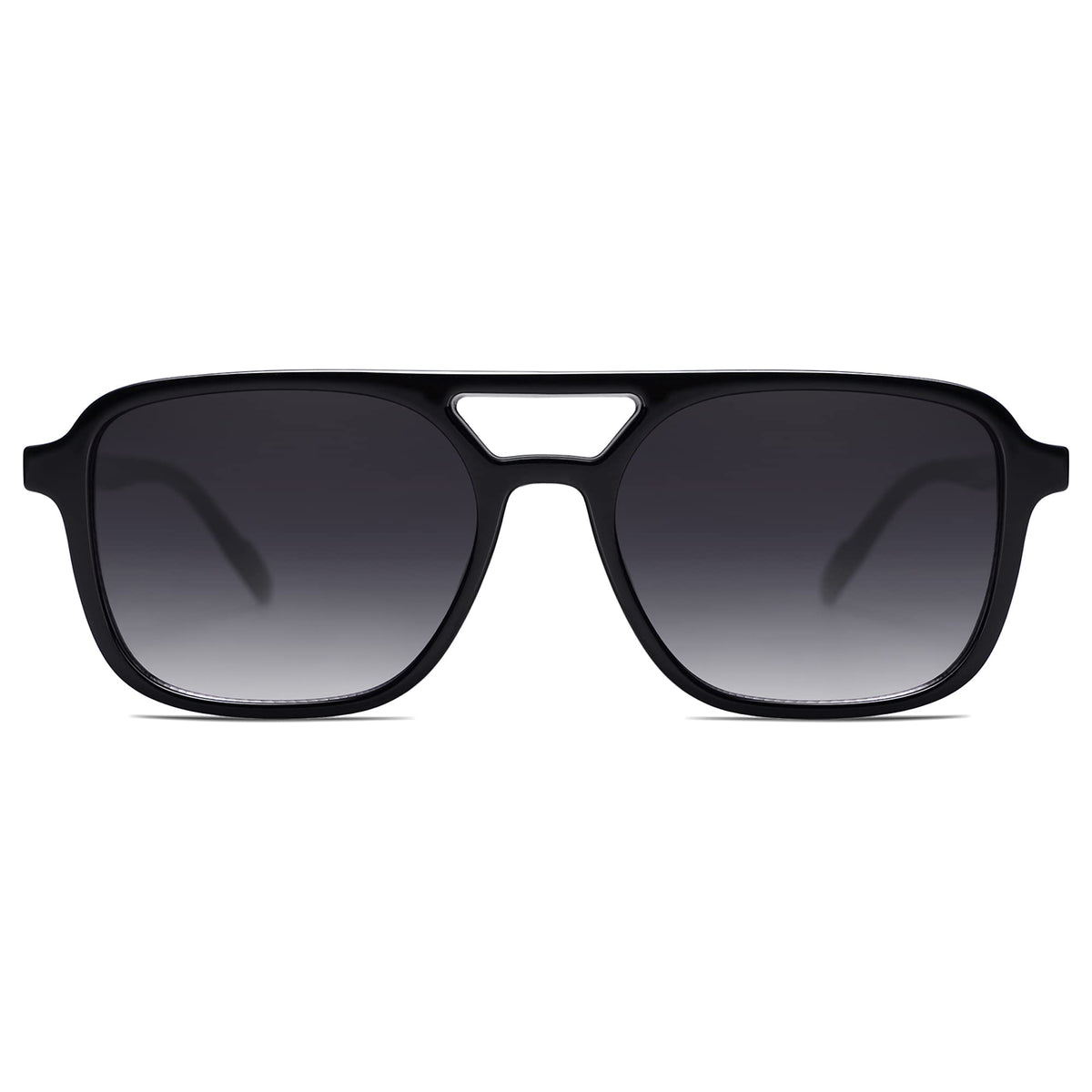 SOJOS Retro Aviator Sunglasses Womens Mens,Trendy Rectangle Shades SJ2202