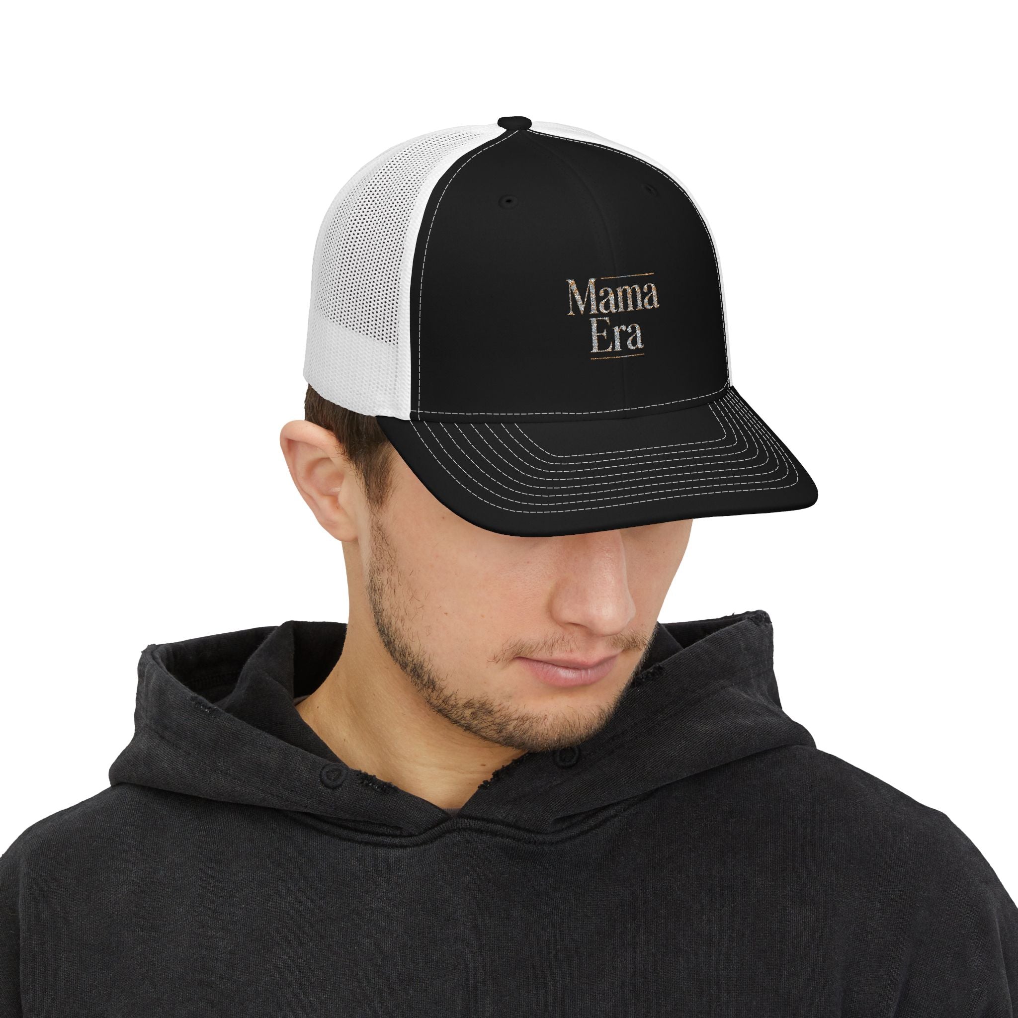Mama Era Snapback Trucker Hat — Embroidered Mom Lifestyle Cap
