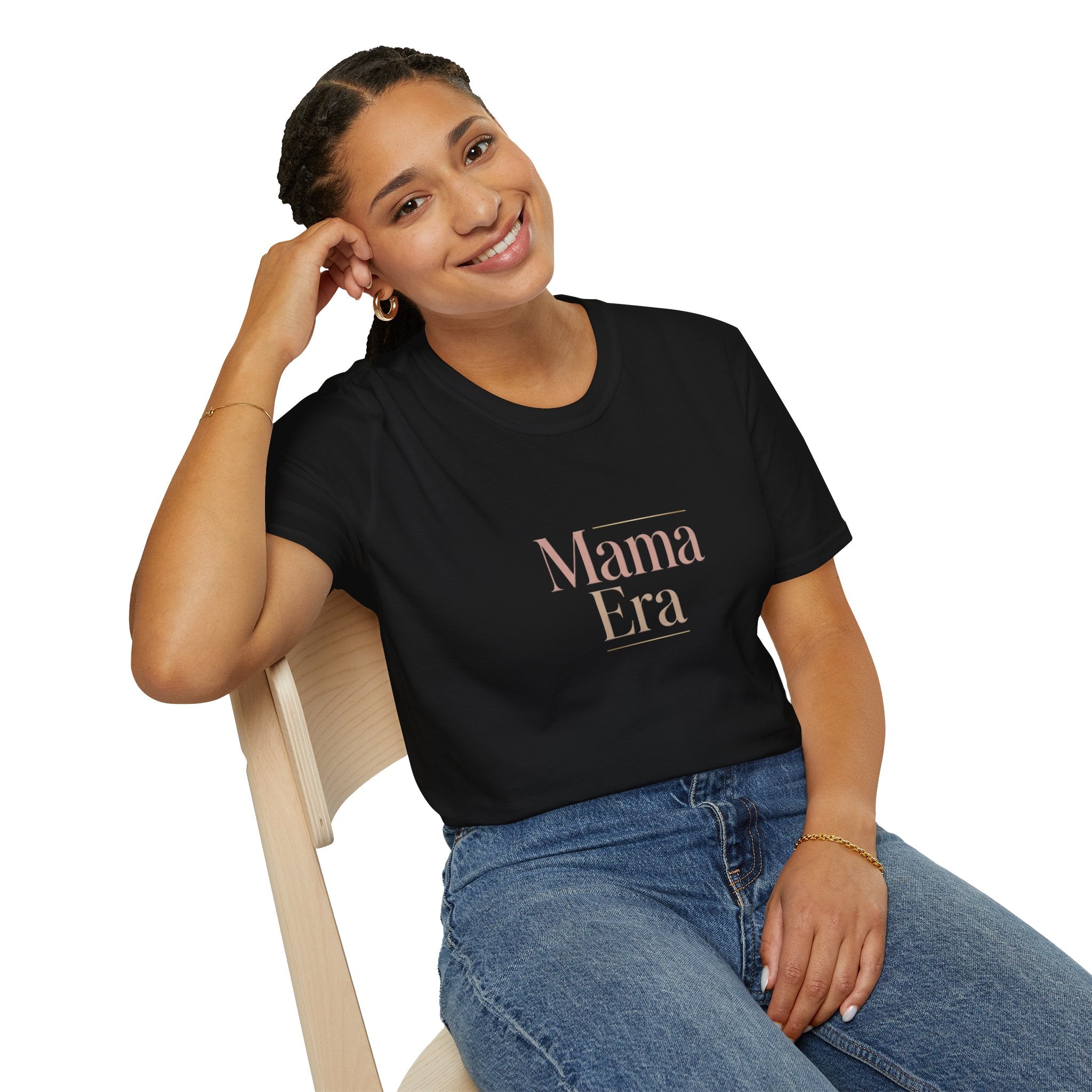 Mama Era T-Shirt | Minimal Script Mom Shirt