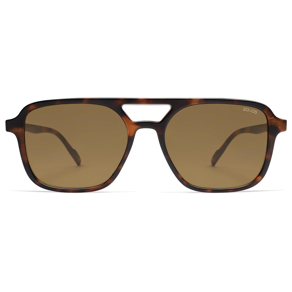 SOJOS Retro Aviator Sunglasses Womens Mens,Trendy Rectangle Shades SJ2202
