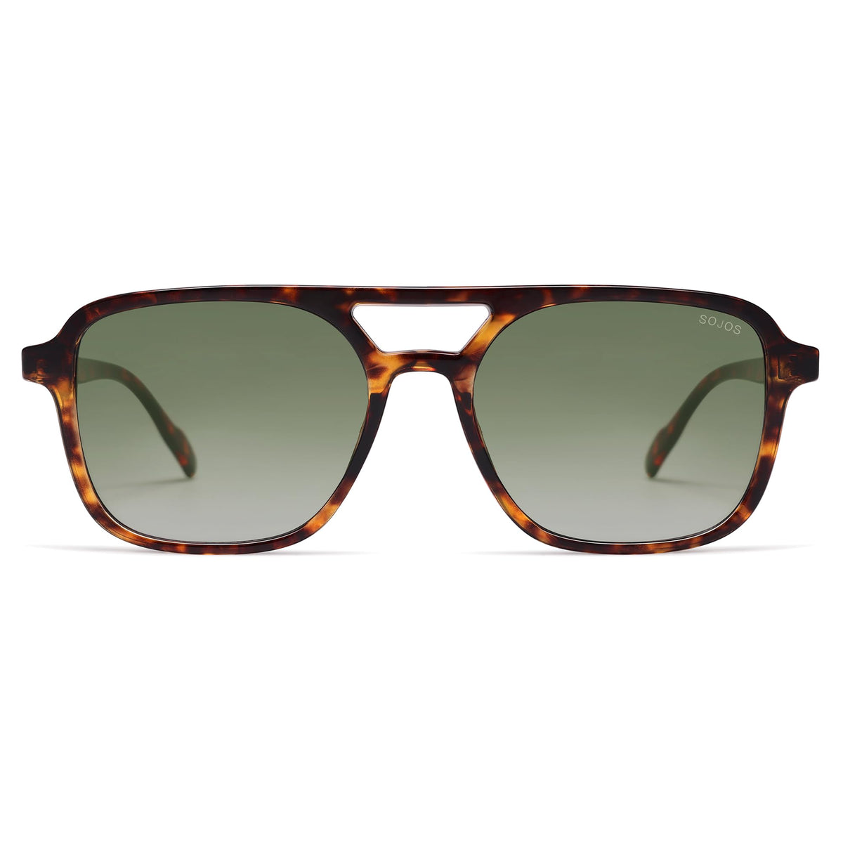 SOJOS Retro Aviator Sunglasses Womens Mens,Trendy Rectangle Shades SJ2202