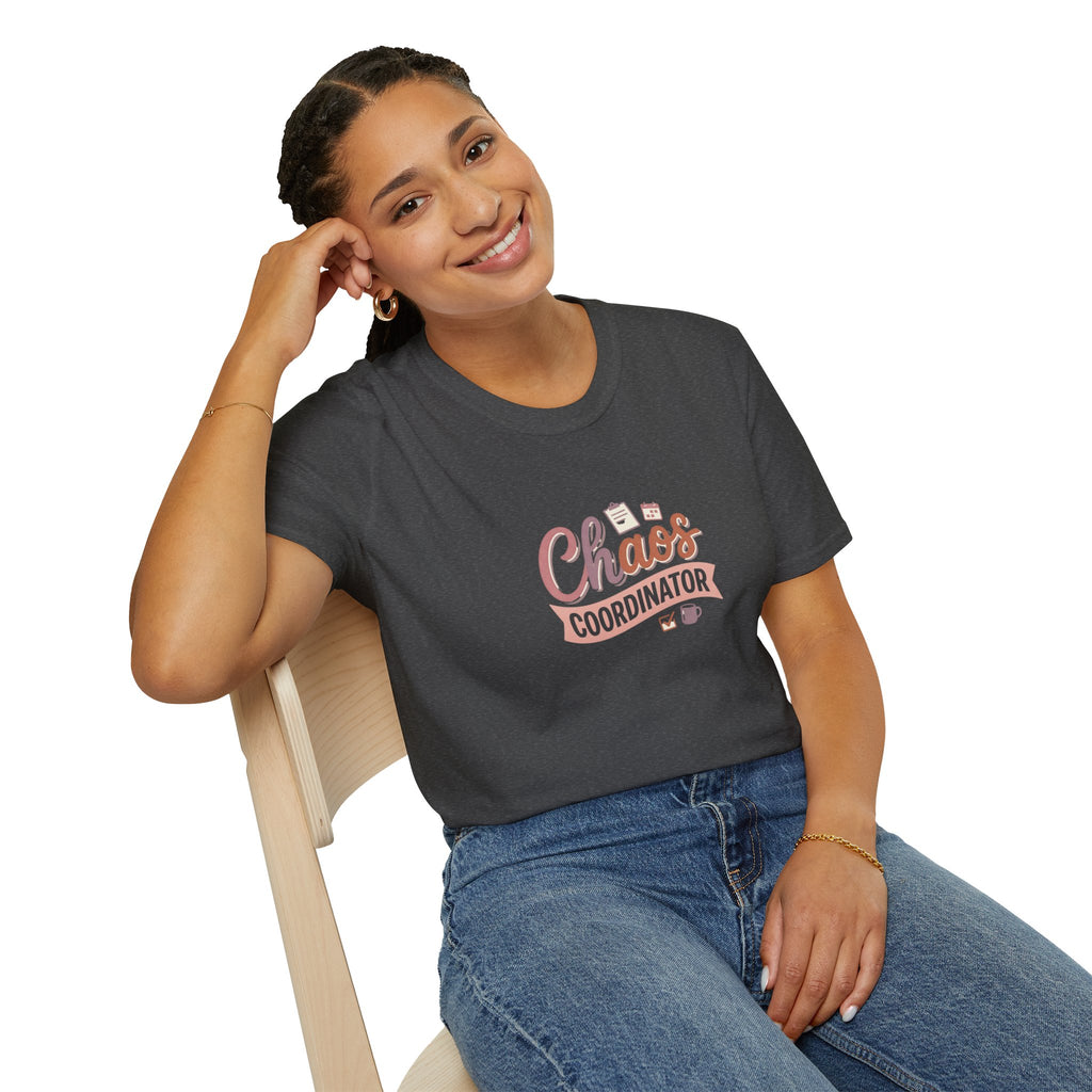 Chaos Coordinator T-Shirt | Funny Organizer Office Mom Design