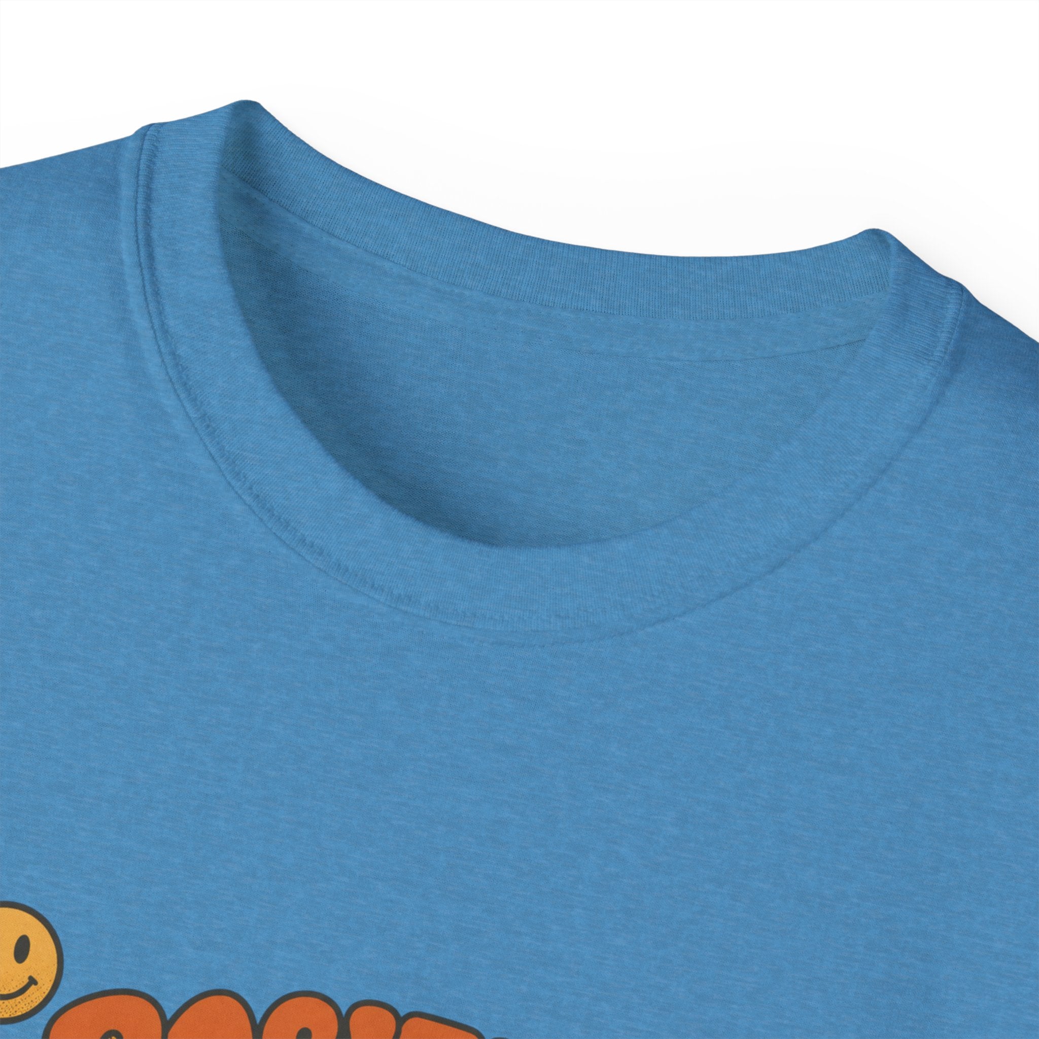 Positive Good Vibes shirt | Retro Smiley Typography Tee