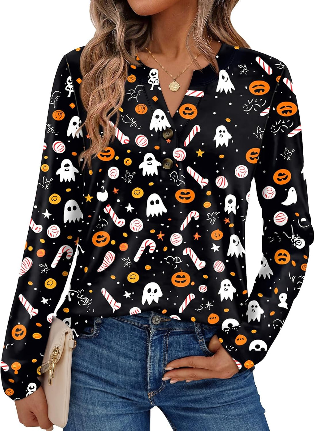 AUTOMET Women's Long Sleeve Shirts 2026 Fall Outfits Dressy Casual Tops
