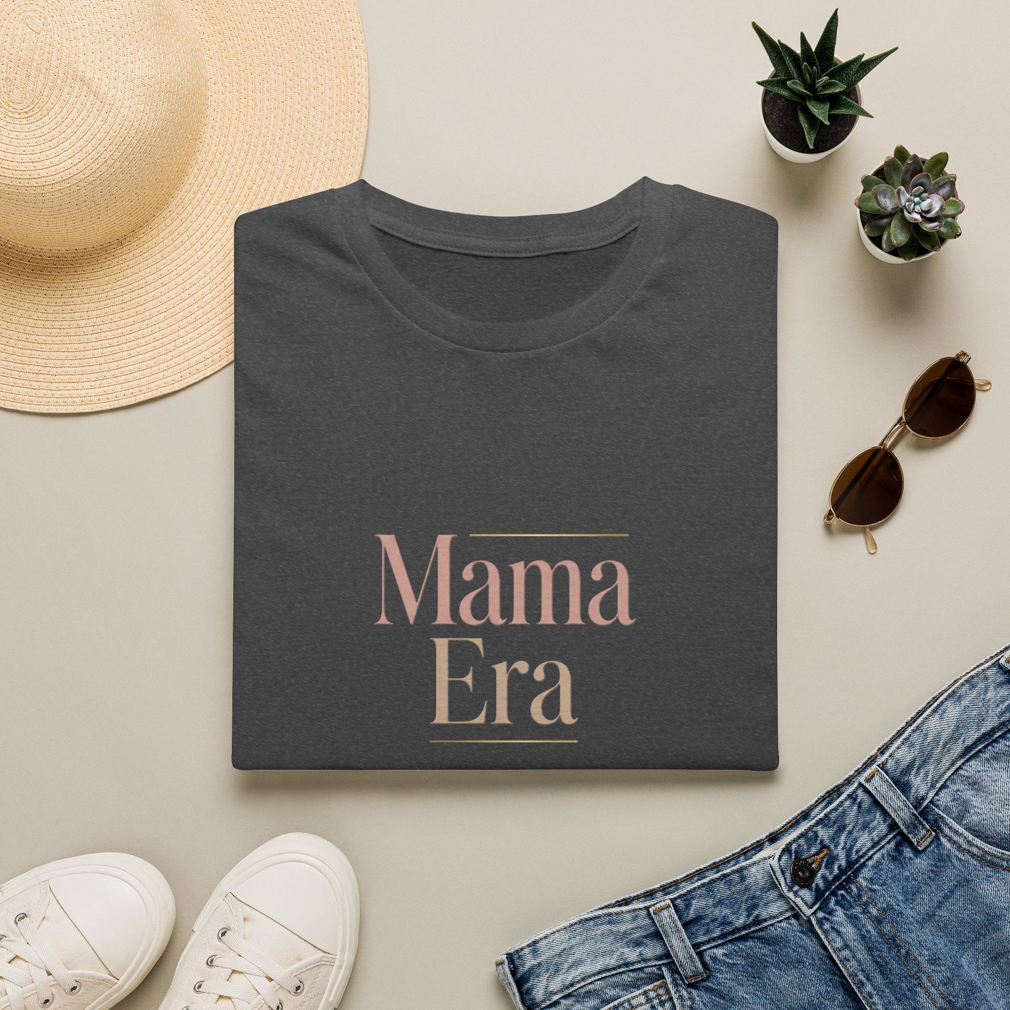 Mama Era T-Shirt | Minimal Script Mom Shirt