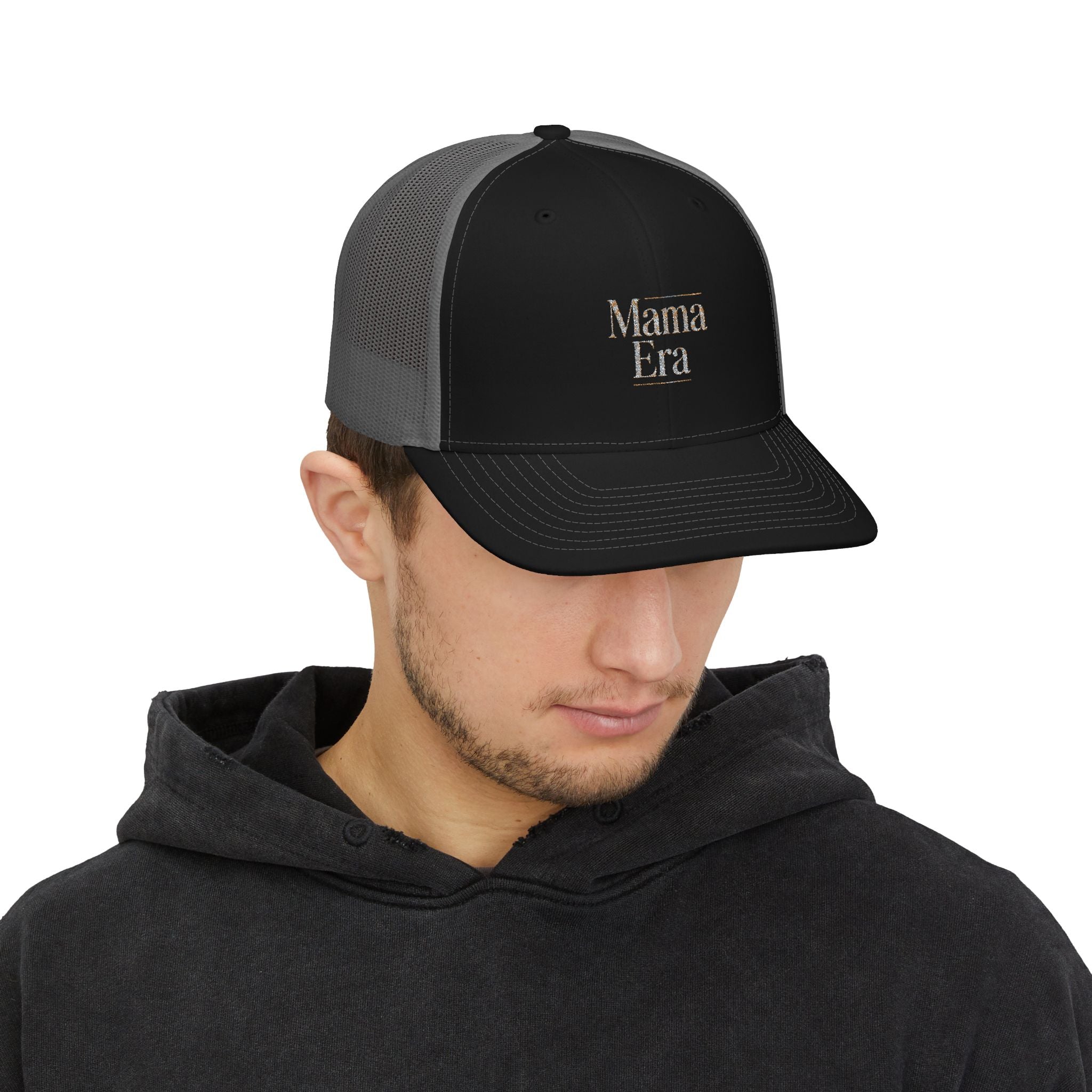 Mama Era Snapback Trucker Hat — Embroidered Mom Lifestyle Cap