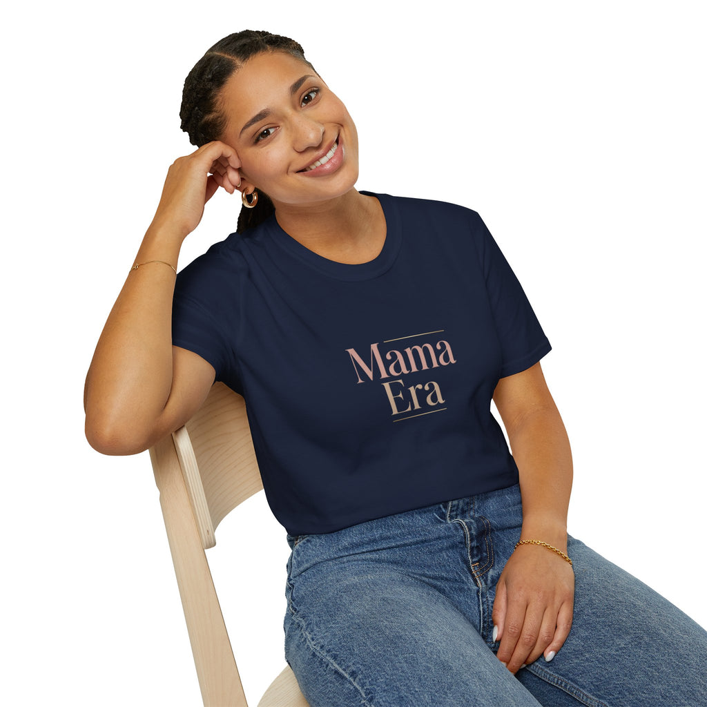 Mama Era T-Shirt | Minimal Script Mom Shirt