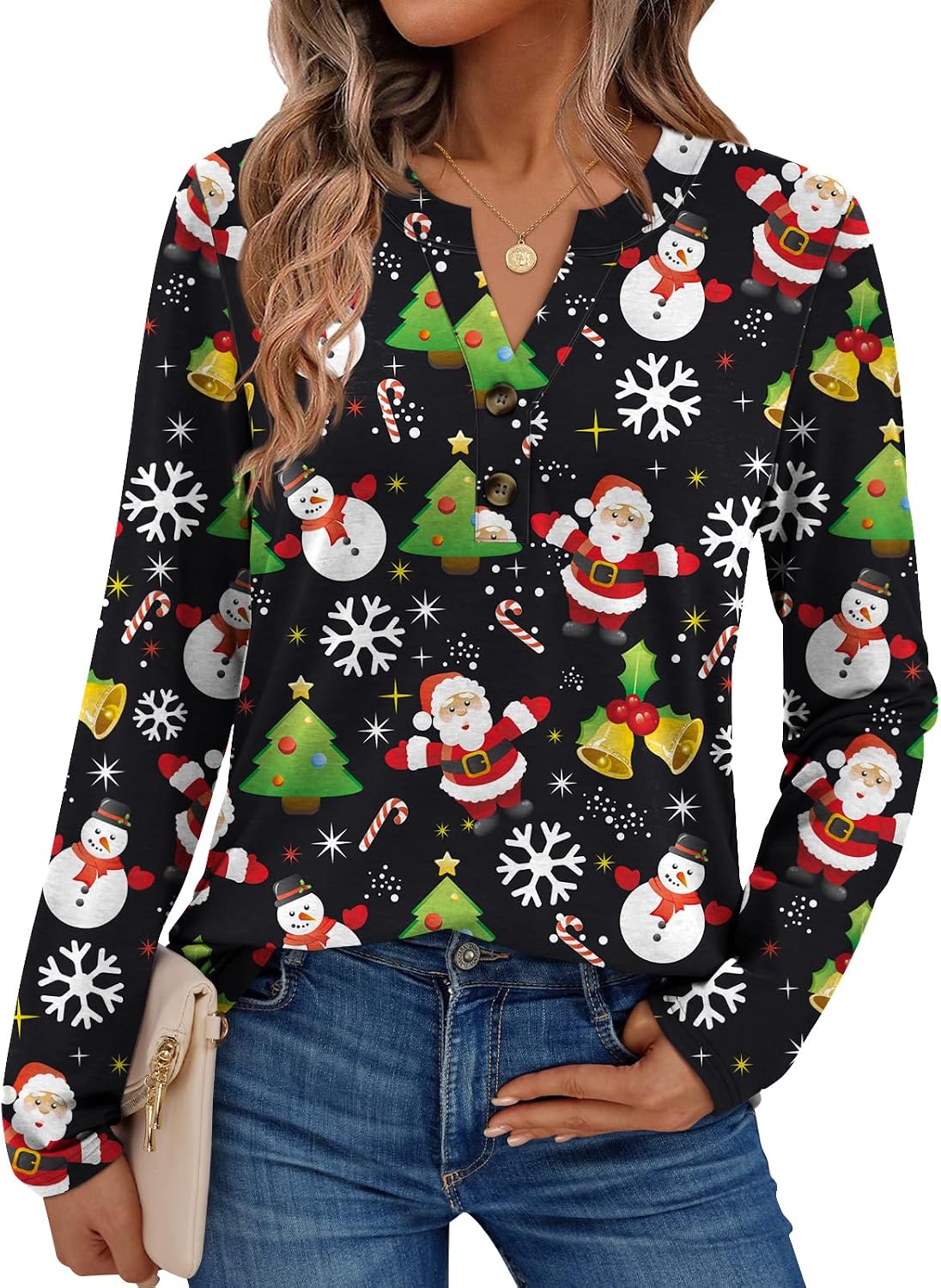 AUTOMET Women's Long Sleeve Shirts 2026 Fall Outfits Dressy Casual Tops
