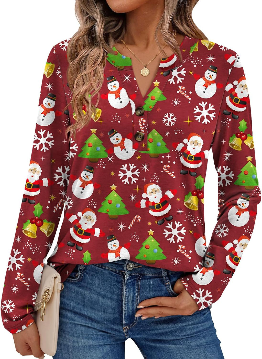 AUTOMET Women's Long Sleeve Shirts 2026 Fall Outfits Dressy Casual Tops