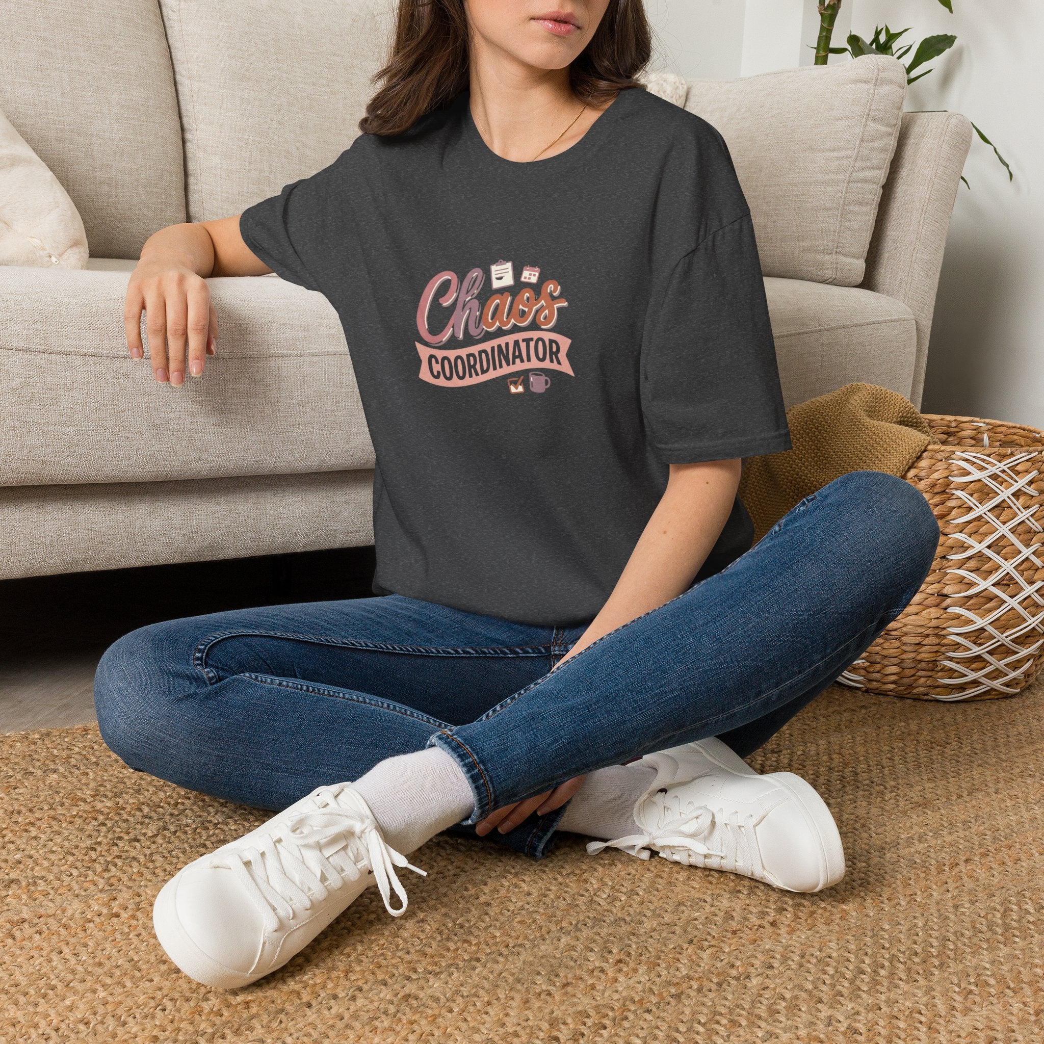 Chaos Coordinator T-Shirt | Funny Organizer Office Mom Design