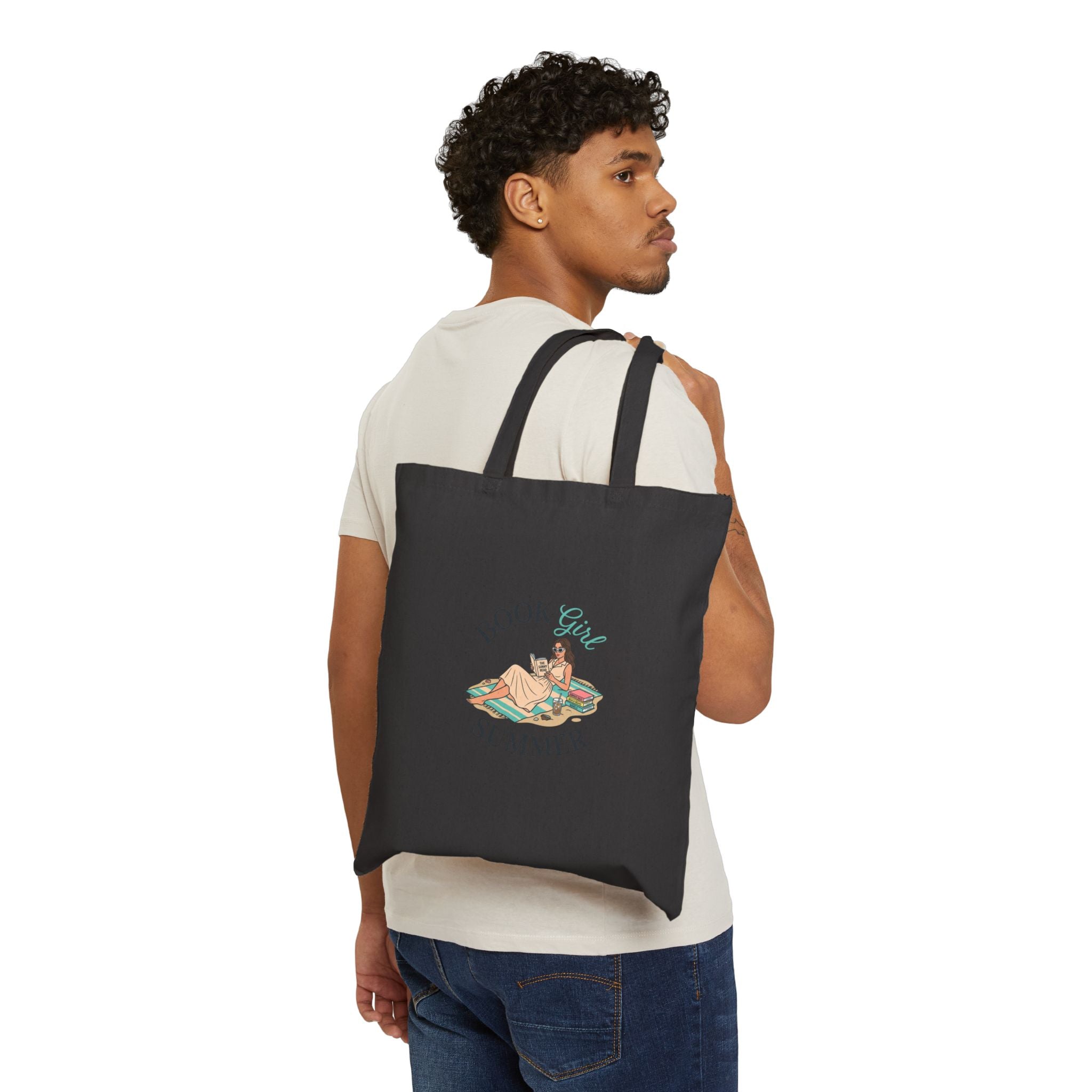Book Girl Summer Tote | BookTok, Reading Beach Reads, Bookish Summer Aesthetic