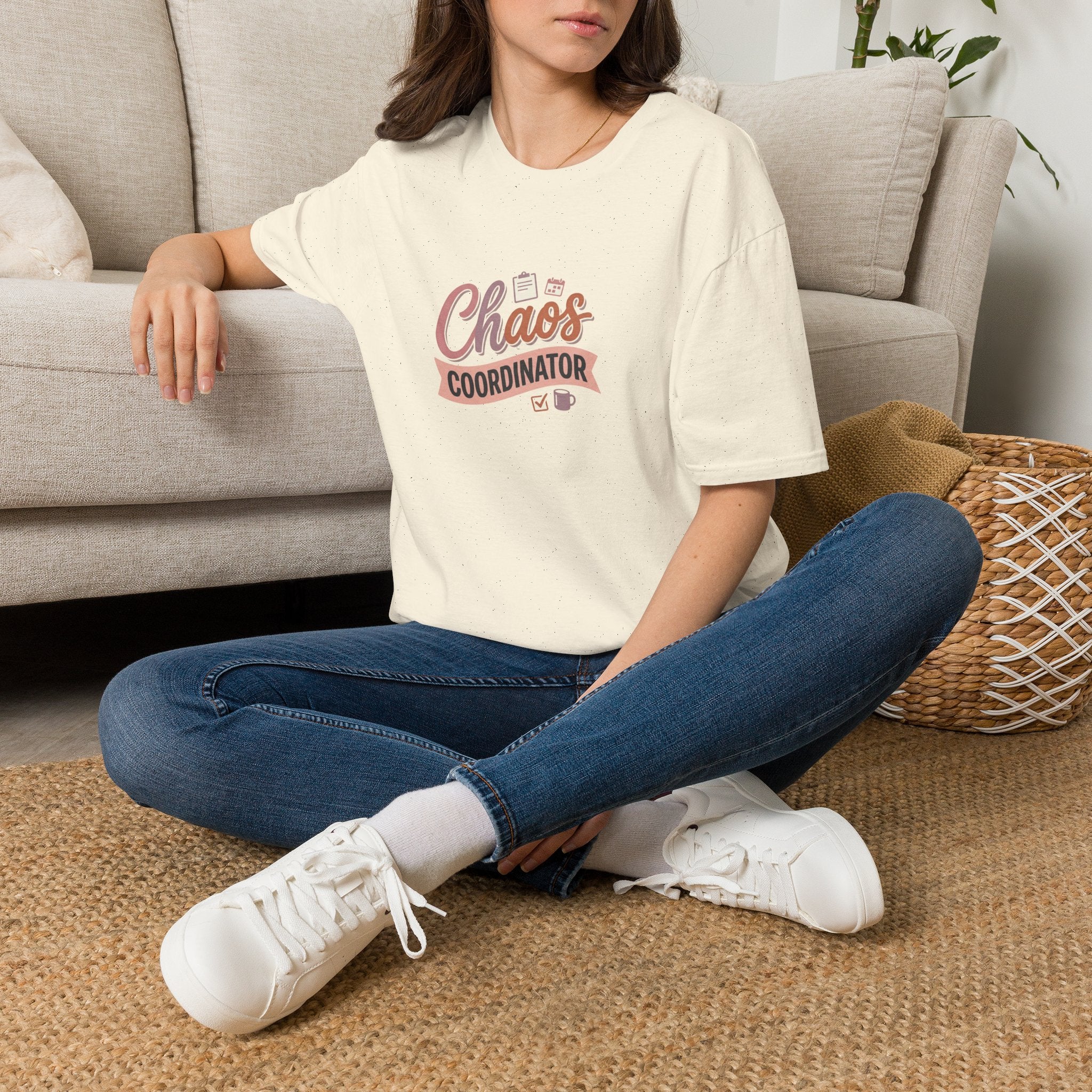 Chaos Coordinator T-Shirt | Funny Organizer Office Mom Design