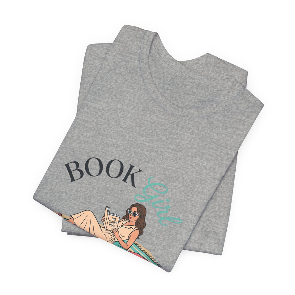 Book Girl Summer Tee | BookTok reading, beach reads, bookish summer aesthetic