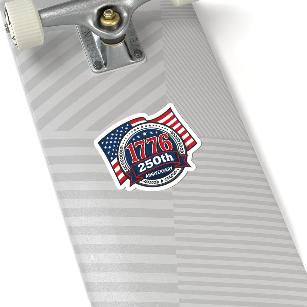 1776 250th Anniversary Sticker | Patriotic July 4th, Vintage Americana