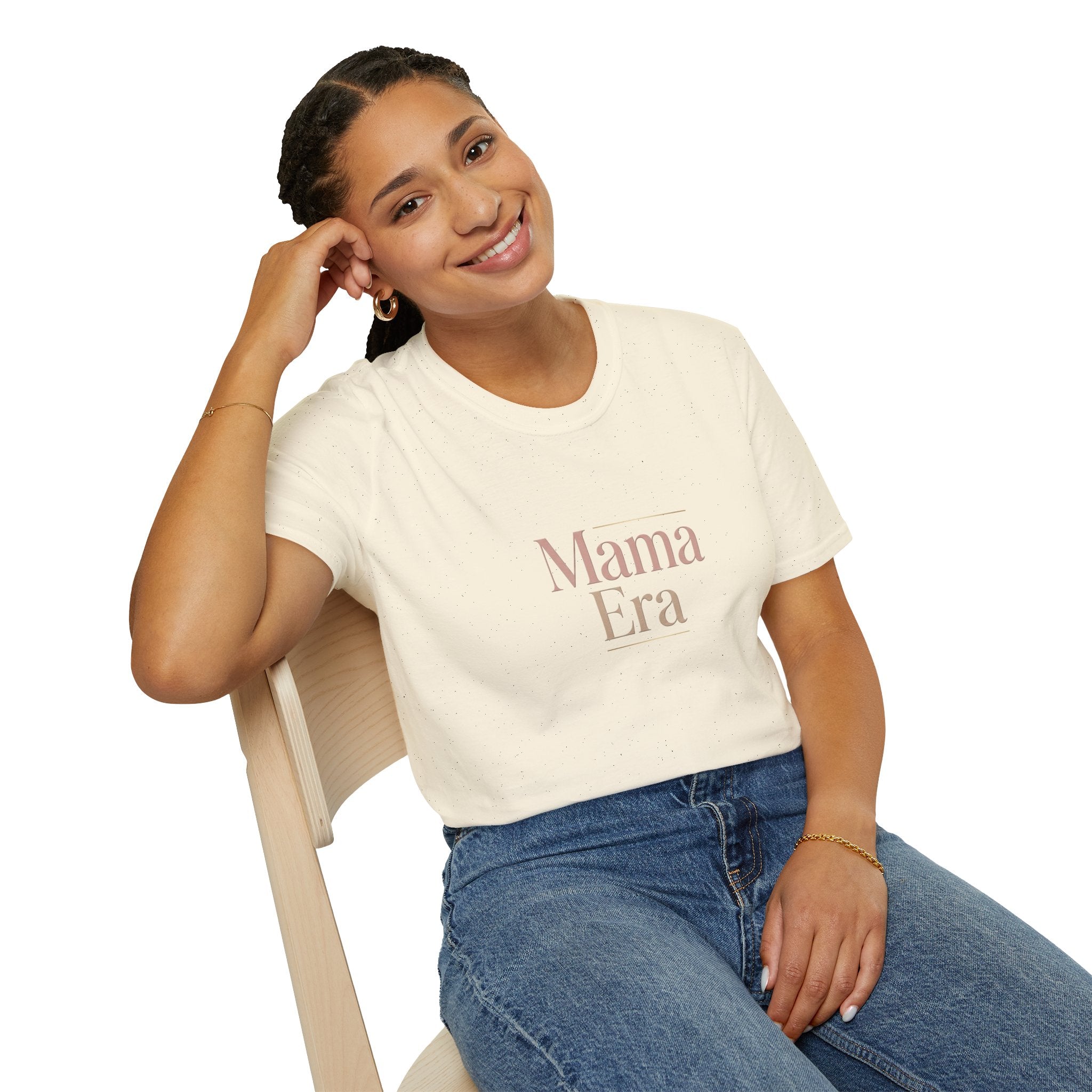 Mama Era T-Shirt | Minimal Script Mom Shirt