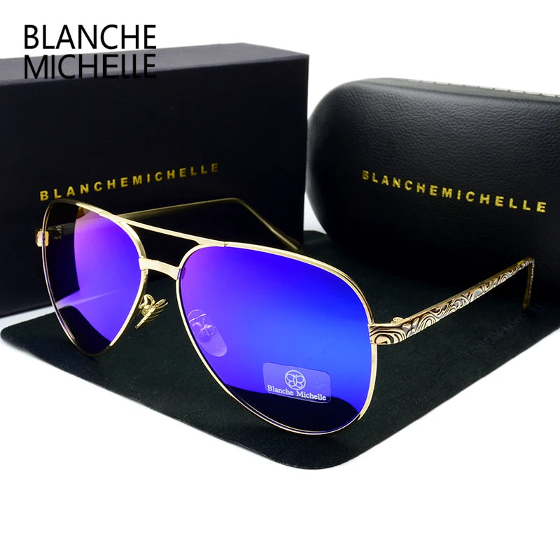 High Quality Pilot Sunglasses Women Polarized UV400 Sunglass